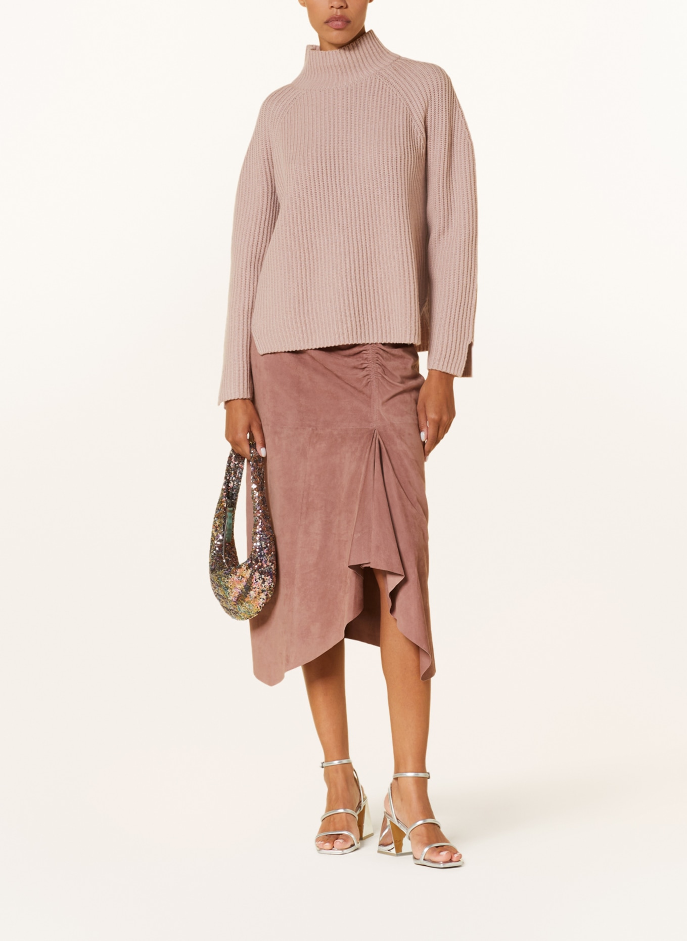 LUISA CERANO Pullover, Farbe: ROSÉ (Bild 2)