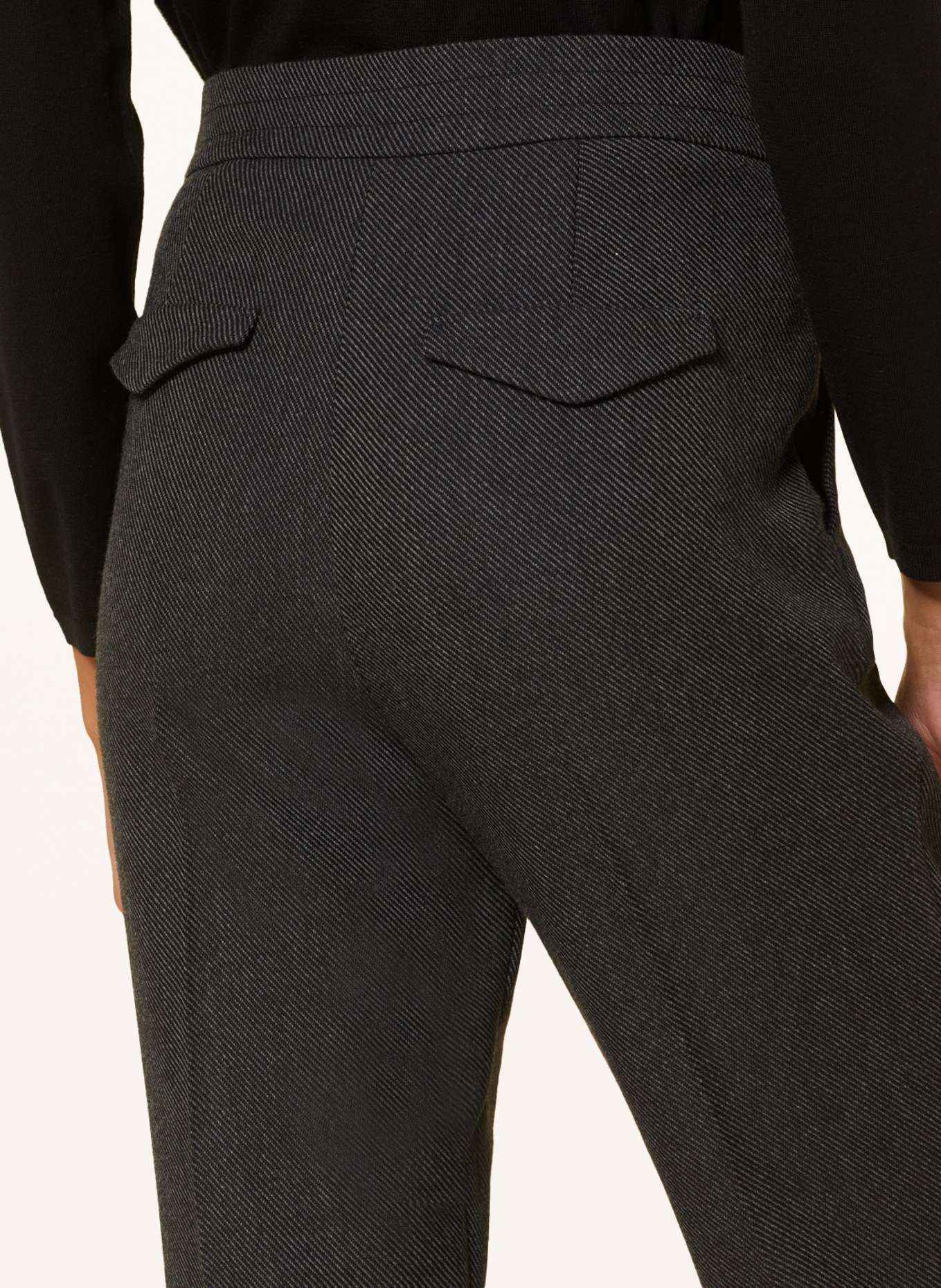 LUISA CERANO Trousers, Color: DARK GRAY (Image 5)