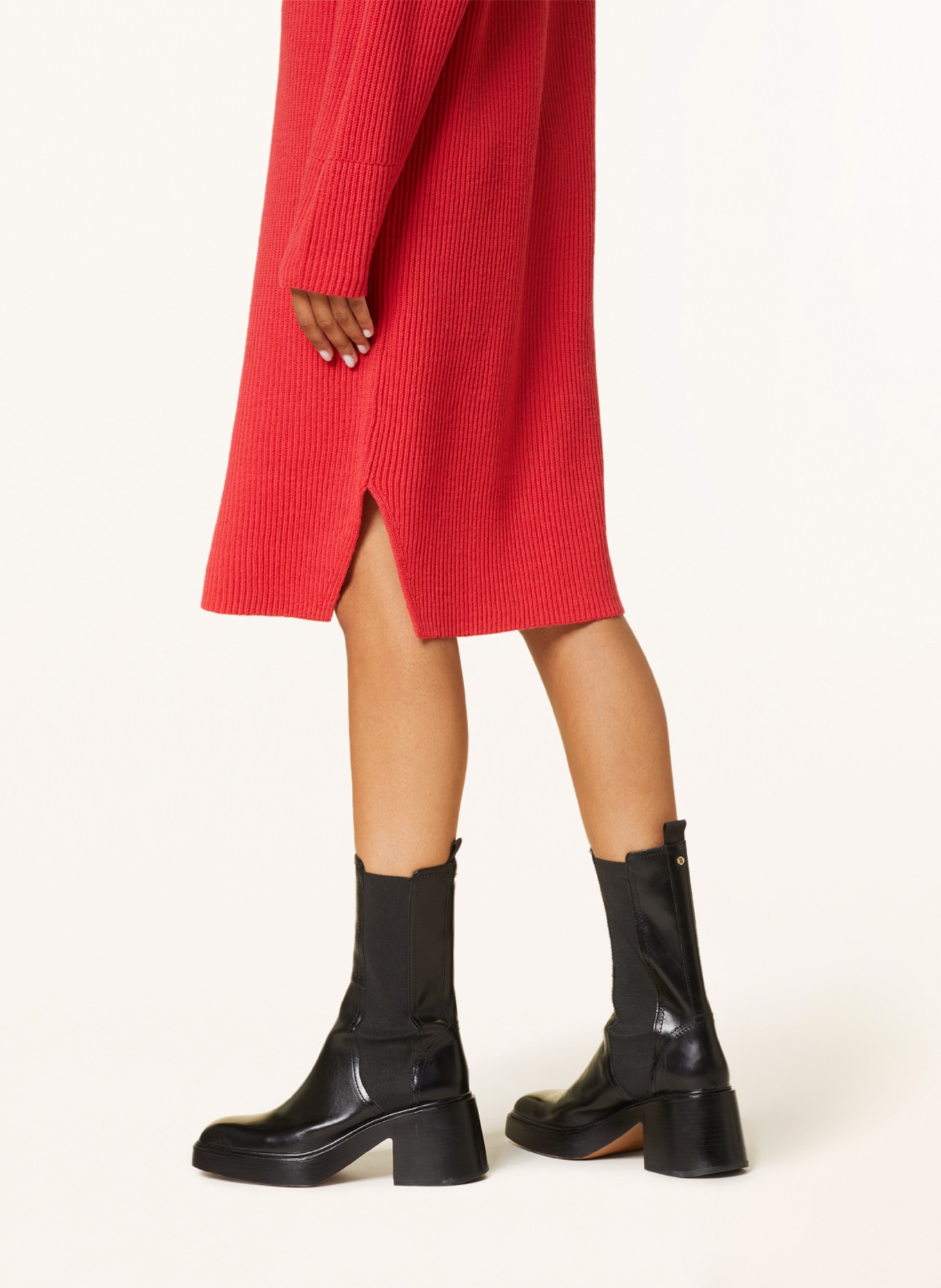 LUISA CERANO Knit dress, Color: RED (Image 4)