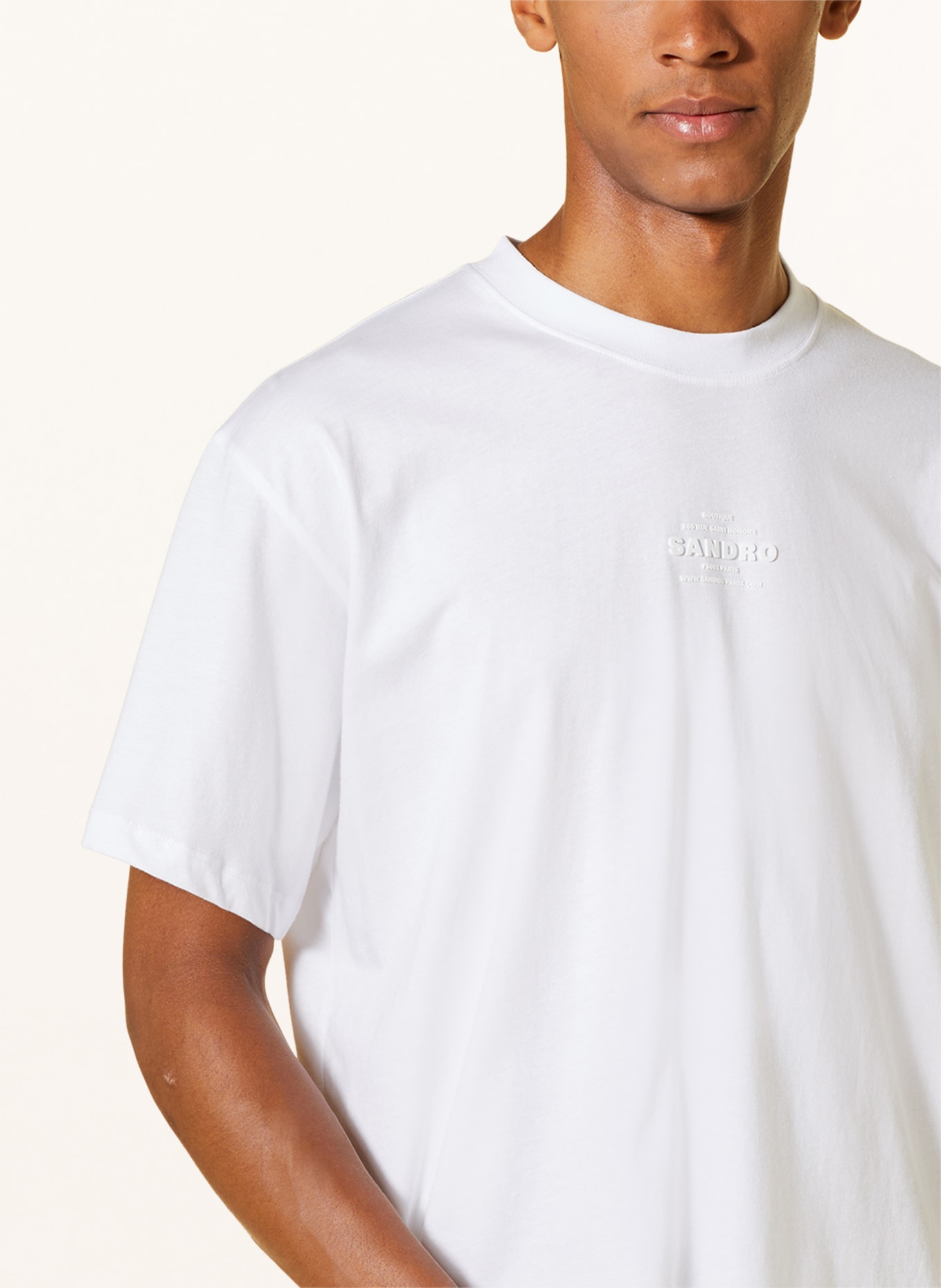 SANDRO T-Shirt, Farbe: WEISS (Bild 4)
