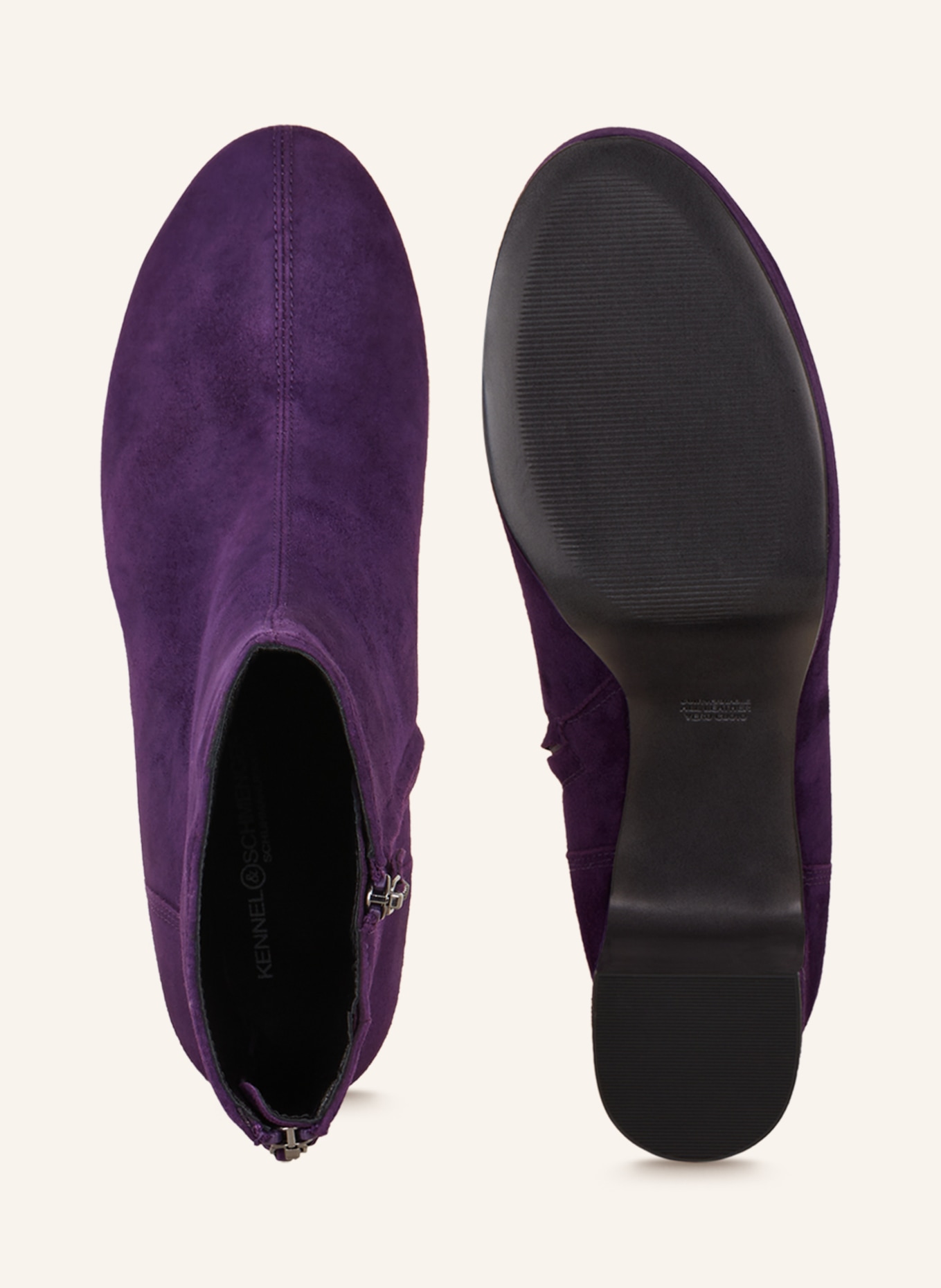 KENNEL & SCHMENGER Platform ankle boots HEAT, Color: PURPLE (Image 6)