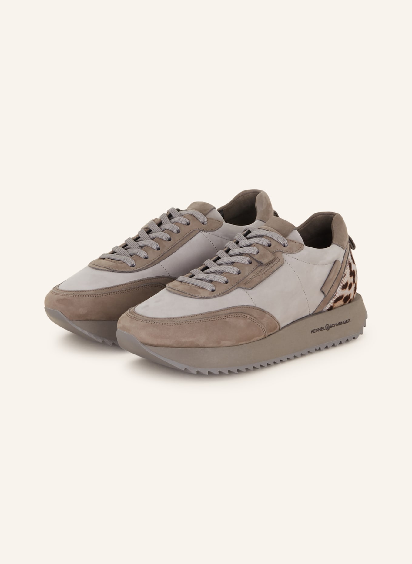 KENNEL & SCHMENGER Sneakers FLASH, Color: GRAY/ LIGHT GRAY (Image 1)