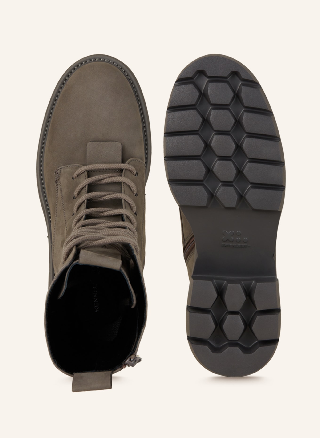 KENNEL & SCHMENGER Šněrovací boty PROOF, Barva: ŠEDÁ (Obrázek 6)
