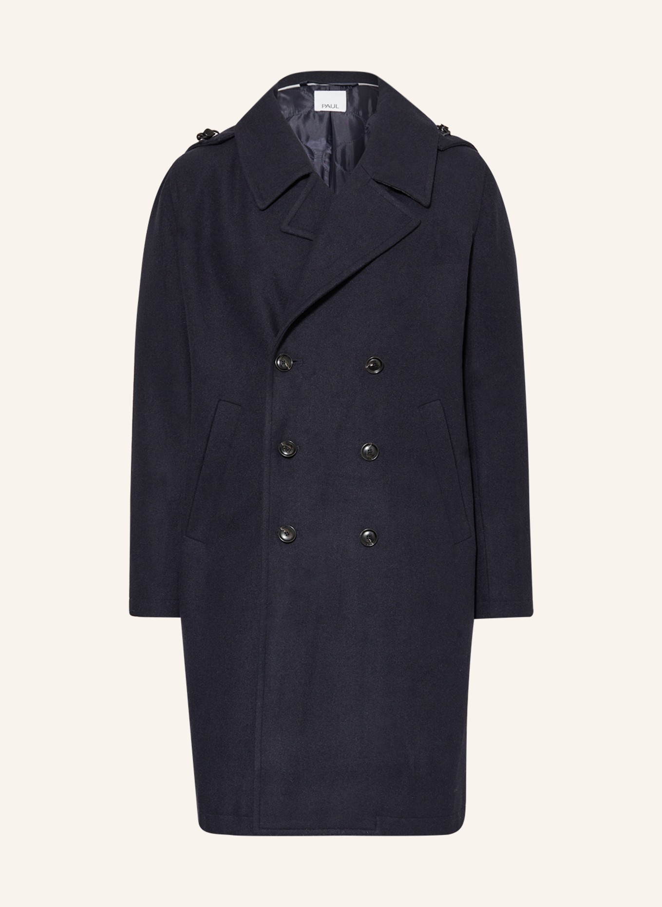 PAUL Coat with detachable hood, Color: DARK BLUE (Image 1)