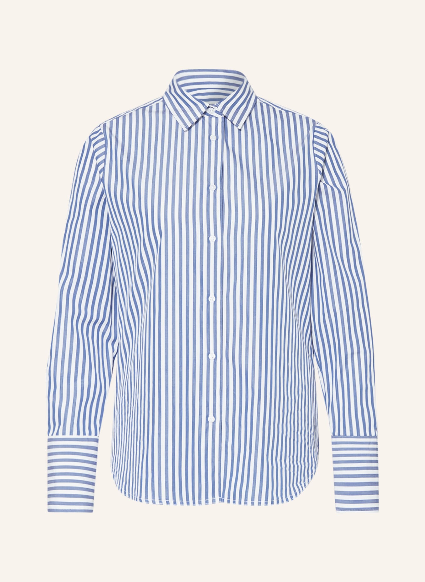 lilienfels Shirt blouse, Color: WHITE/ BLUE (Image 1)