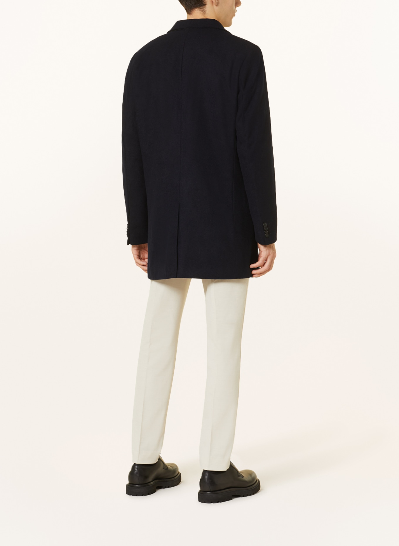 STROKESMAN'S Mantel: DUNKELBLAU