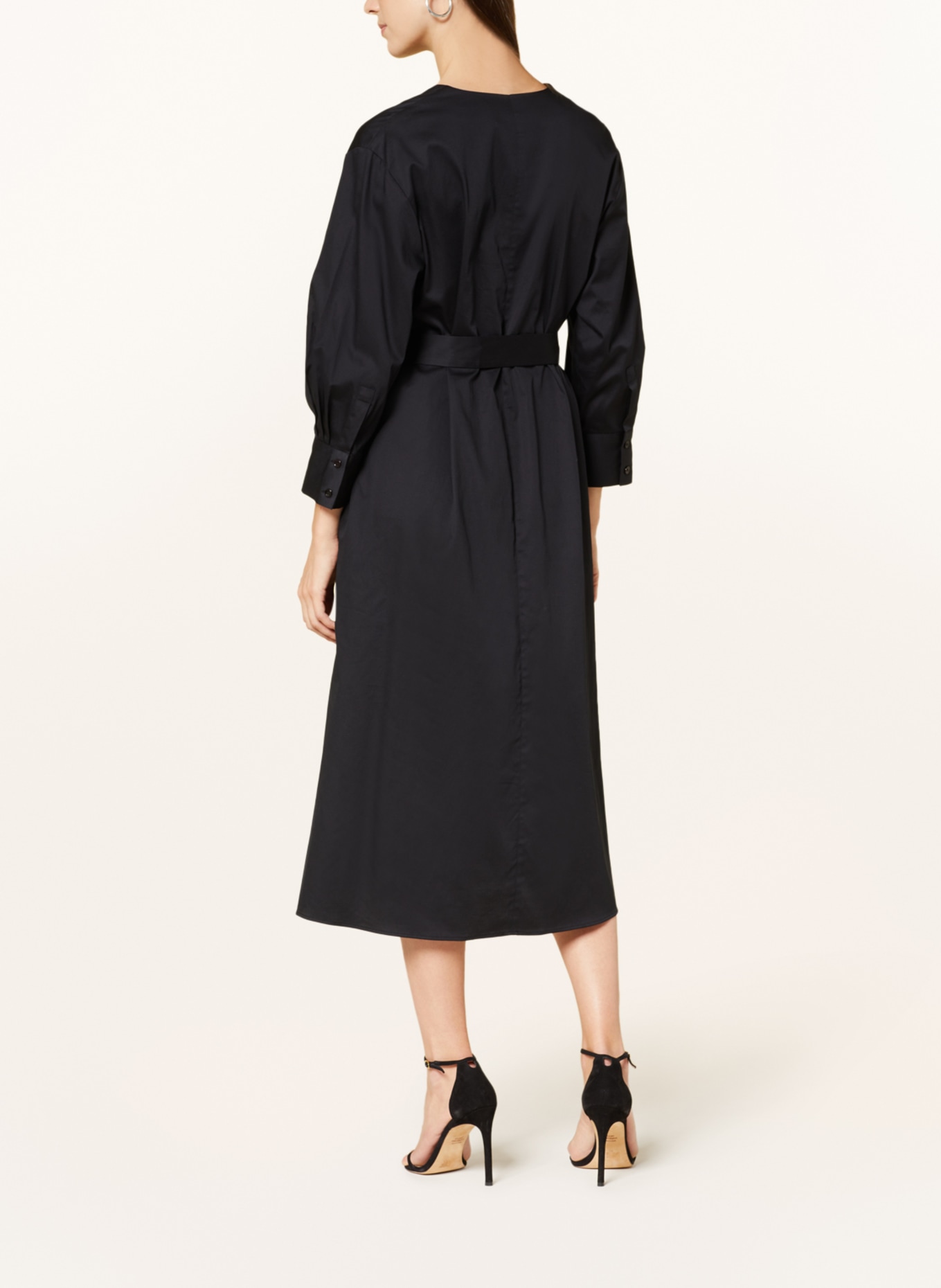 seidensticker Dress with 3/4 sleeves, Color: BLACK (Image 3)