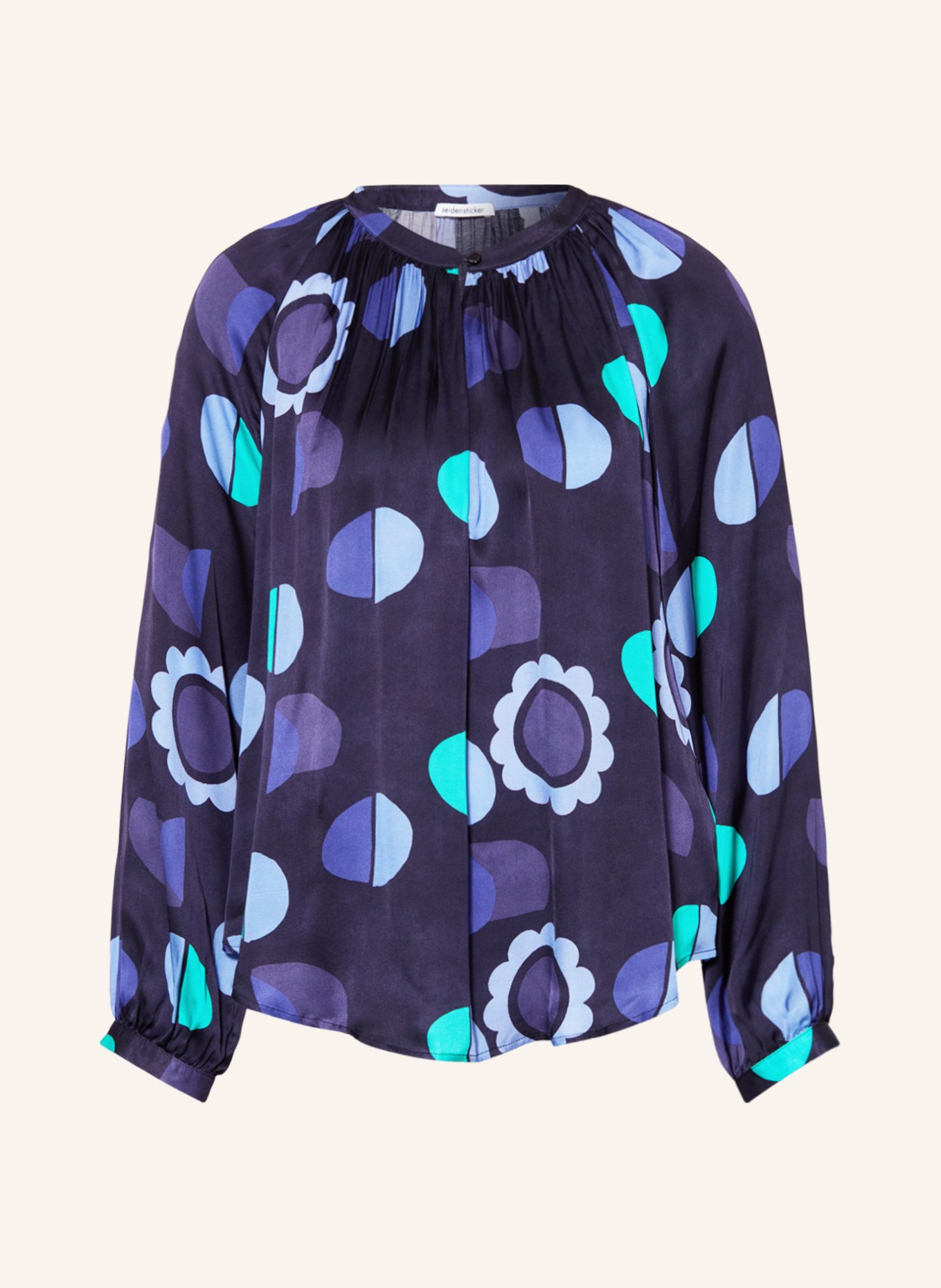 seidensticker chemisier: LILAS FONCÉ / LILAS CLAIR / VERT