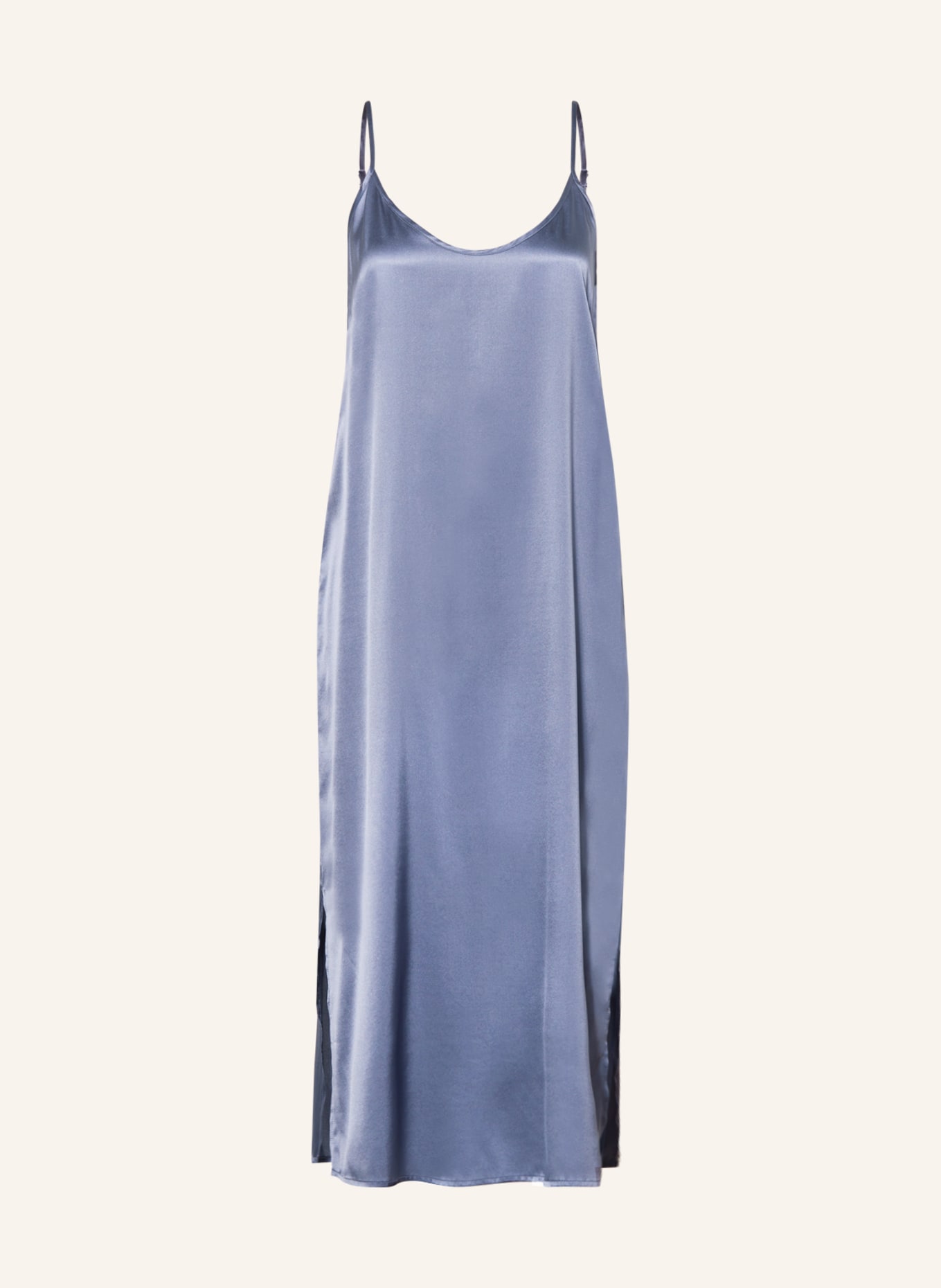 darling harbour Negligee made of silk, Color: LIGHT BLUE (Image 1)