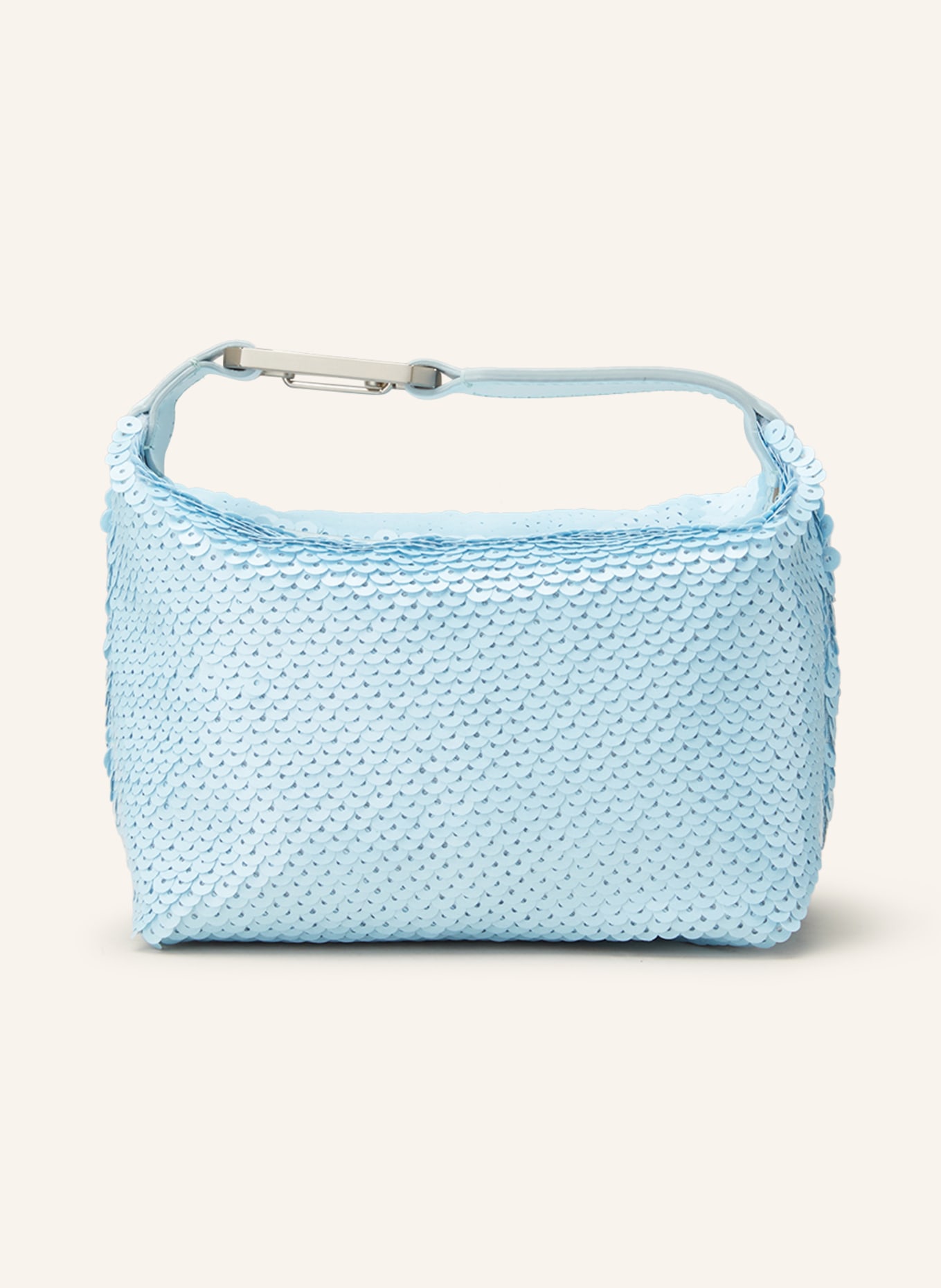 EÉRA Handbag MOONBAG with sequins, Color: LIGHT BLUE (Image 1)