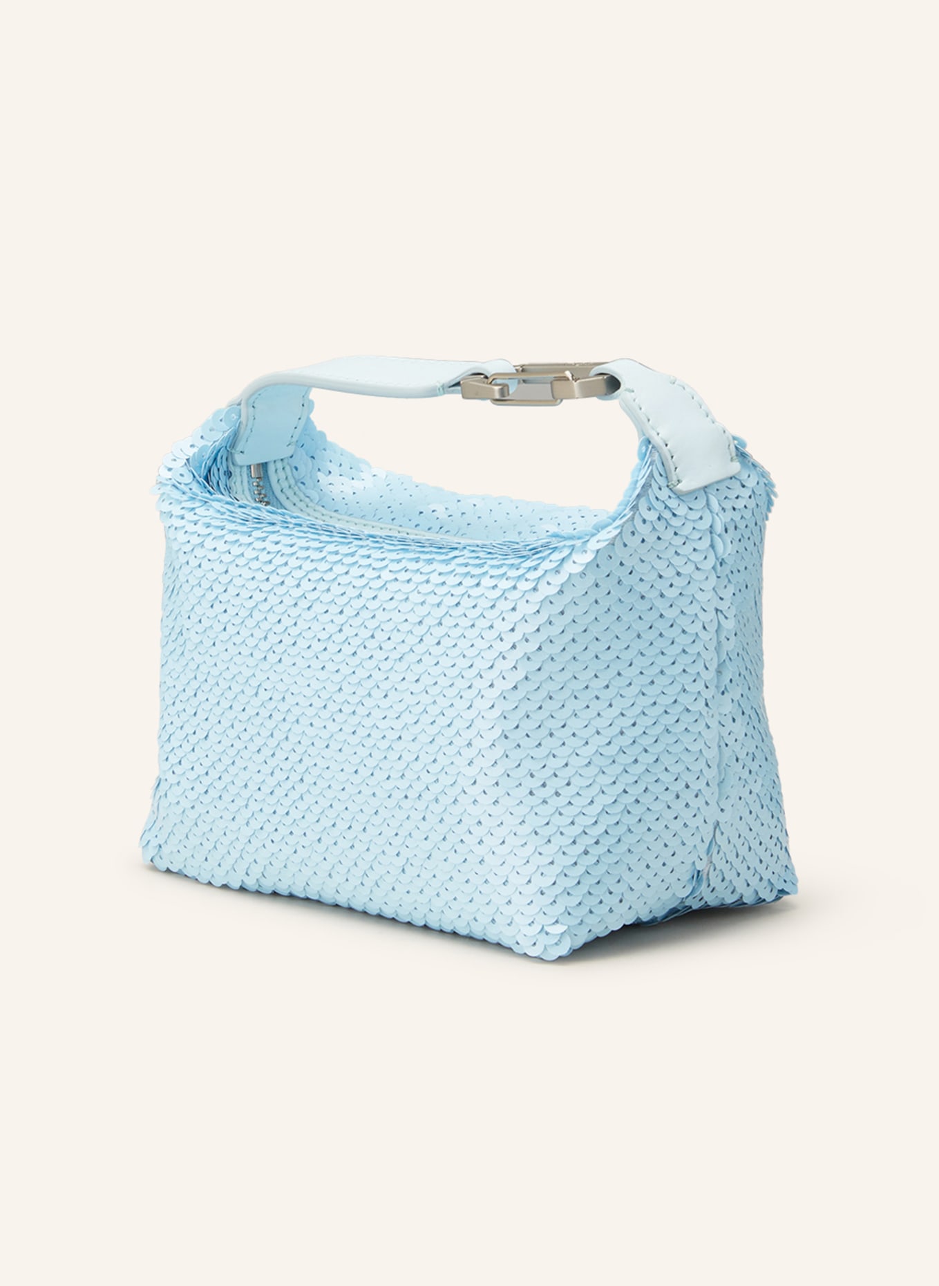 EÉRA Handbag MOONBAG with sequins, Color: LIGHT BLUE (Image 2)