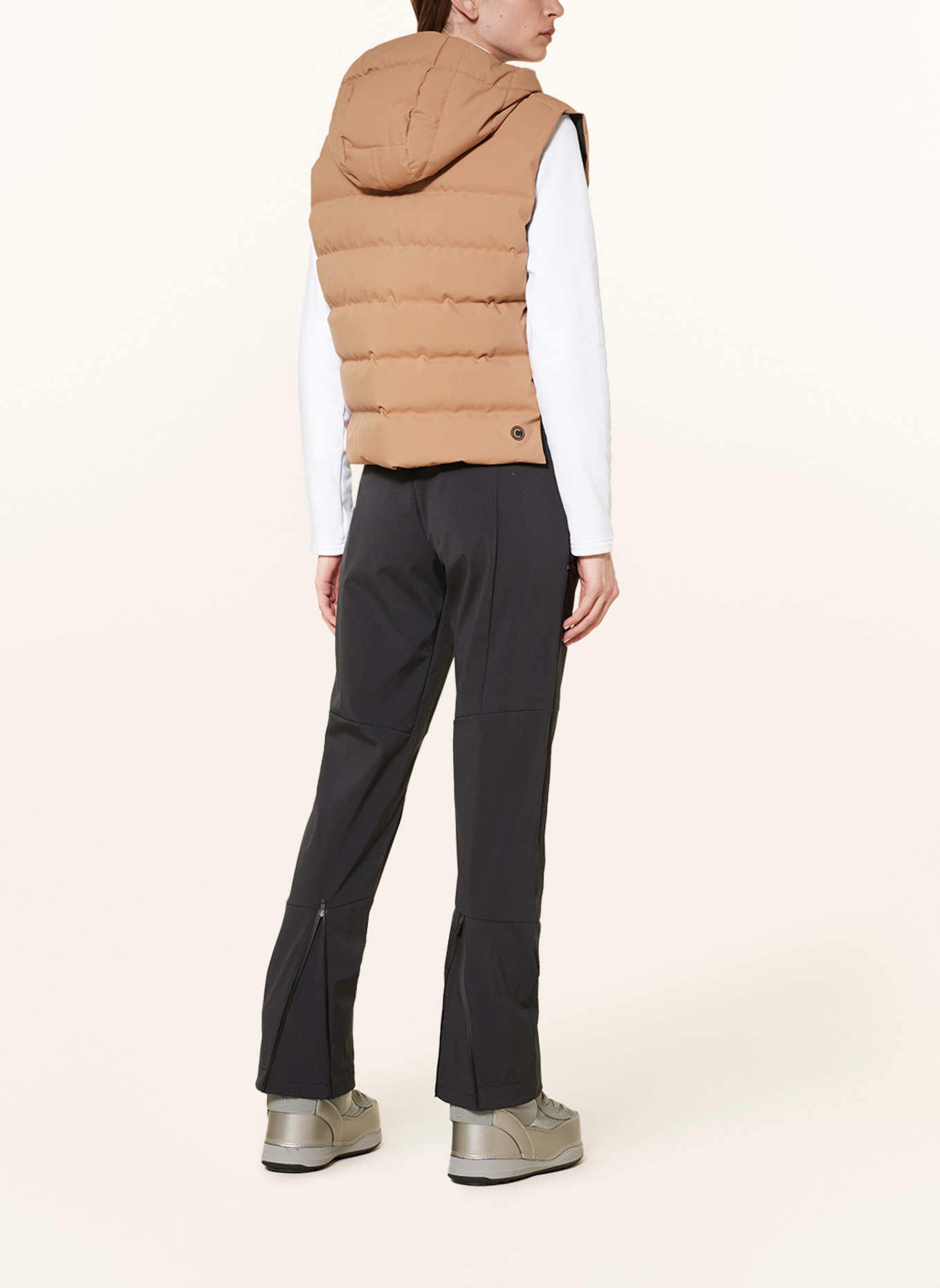 COLMAR Down vest, Color: COGNAC/ BLACK (Image 3)