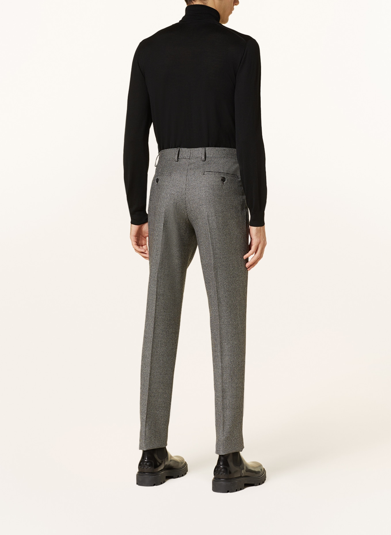 LARDINI Oblekové kalhoty Slim Fit, Barva: 920 ANTHRA (Obrázek 4)