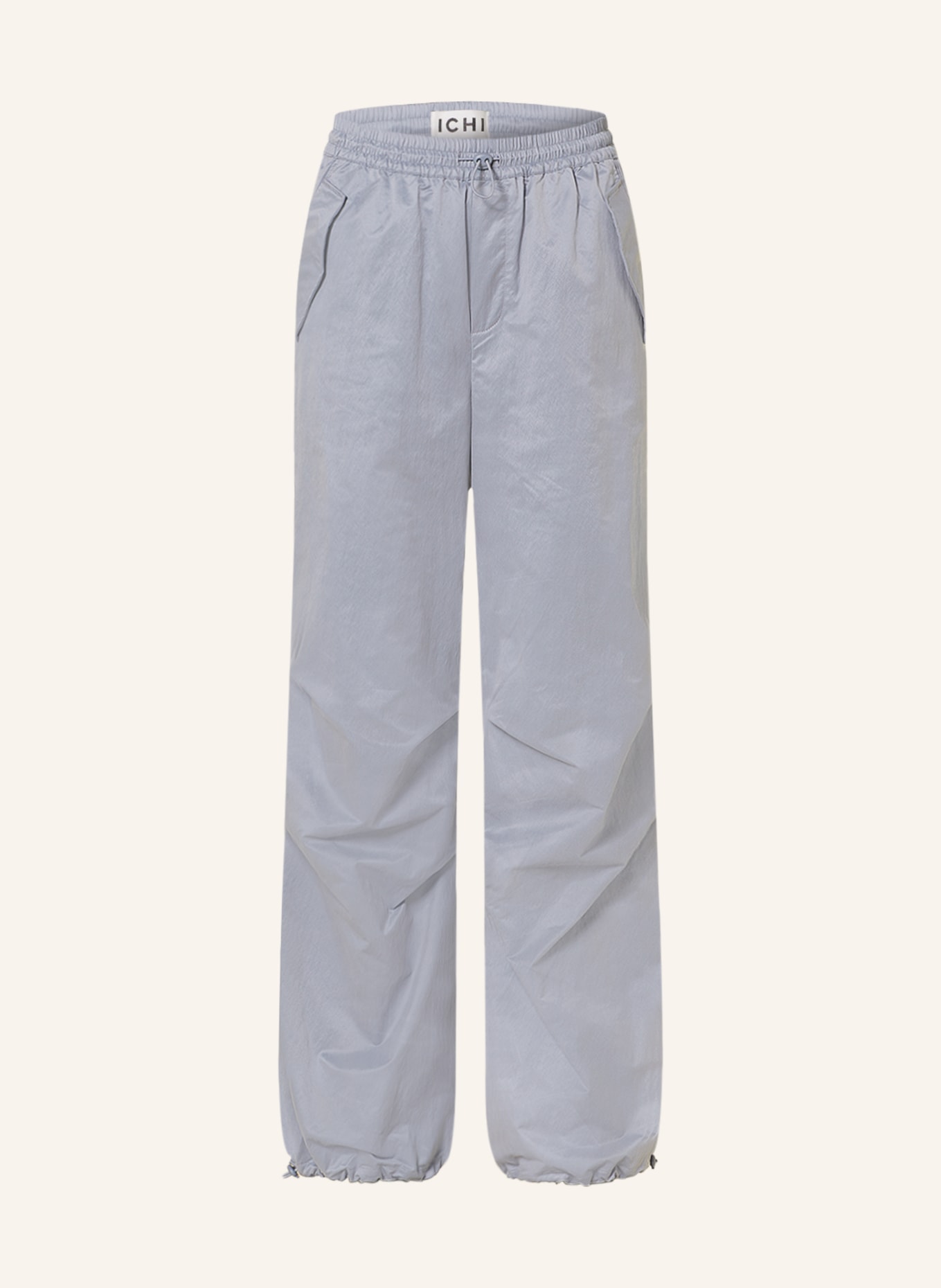 ICHI Trousers IHISADORA, Color: GRAY (Image 1)