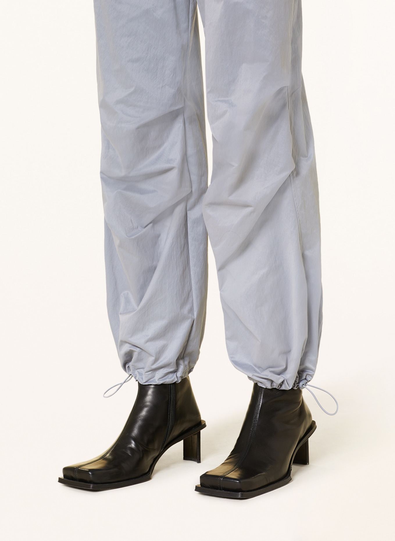 ICHI Trousers IHISADORA, Color: GRAY (Image 6)