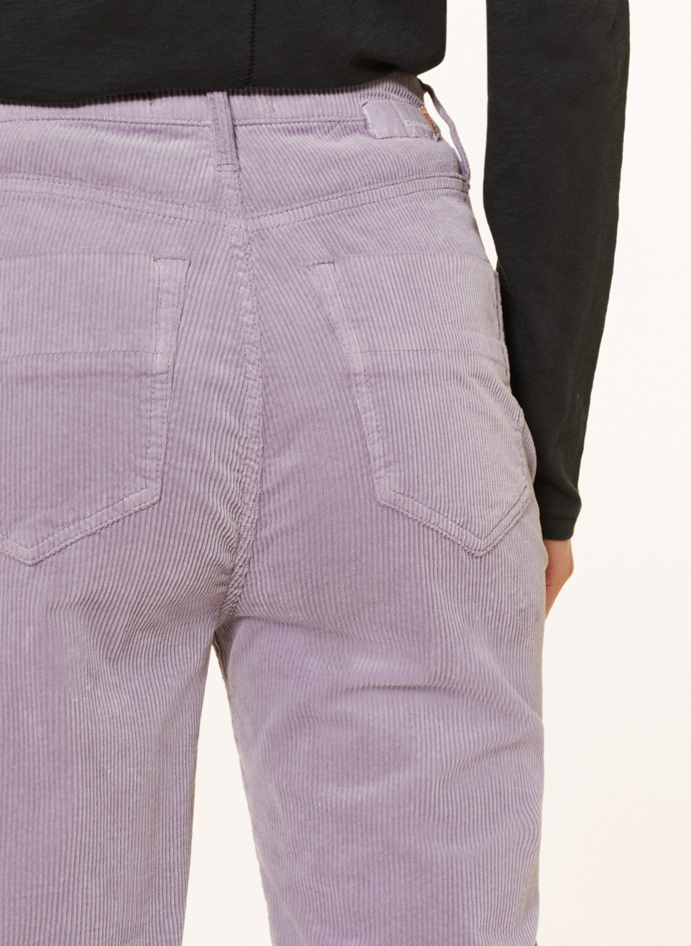 GANG Spodnie 7/8 SILVIA ze sztruksu, Kolor: JASNOFIOLETOWY (Obrazek 5)