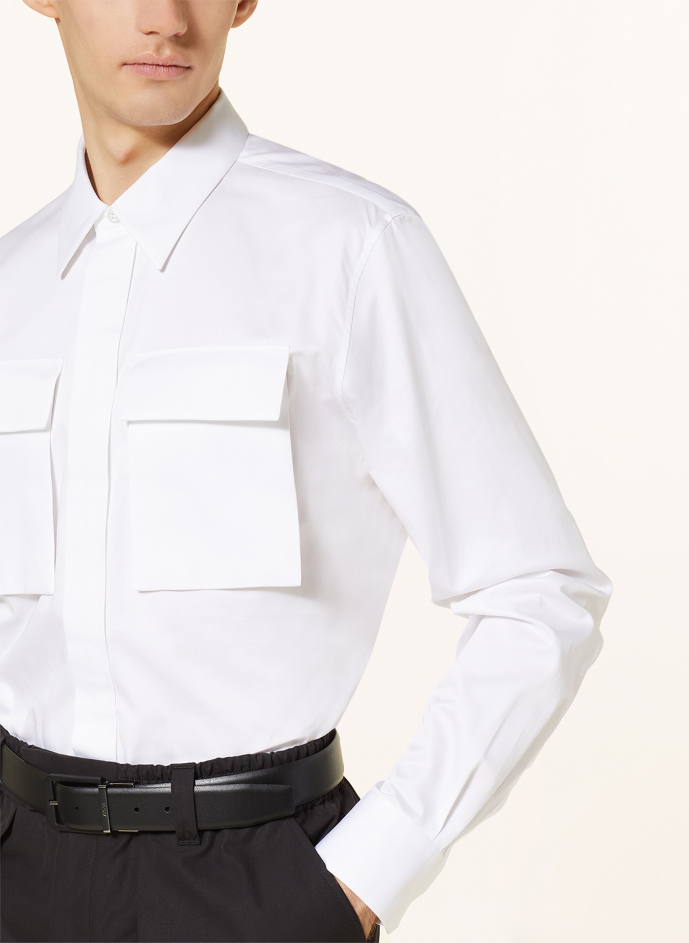 Alexander McQUEEN Shirt comfort fit, Color: WHITE (Image 4)