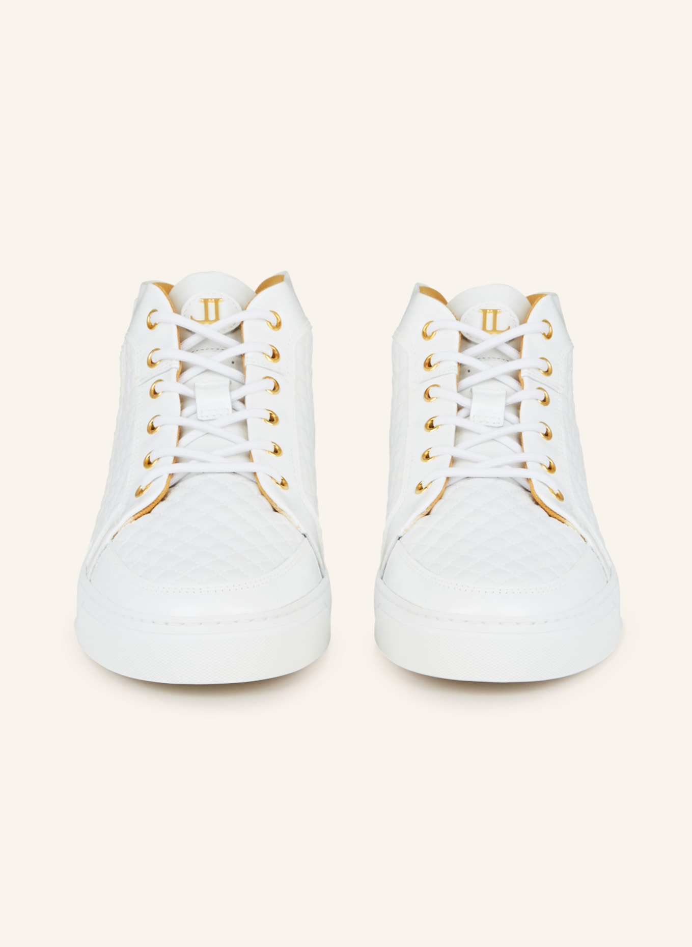 LEANDRO LOPES Sneakers EZIO MID TOP, Color: WHITE (Image 3)