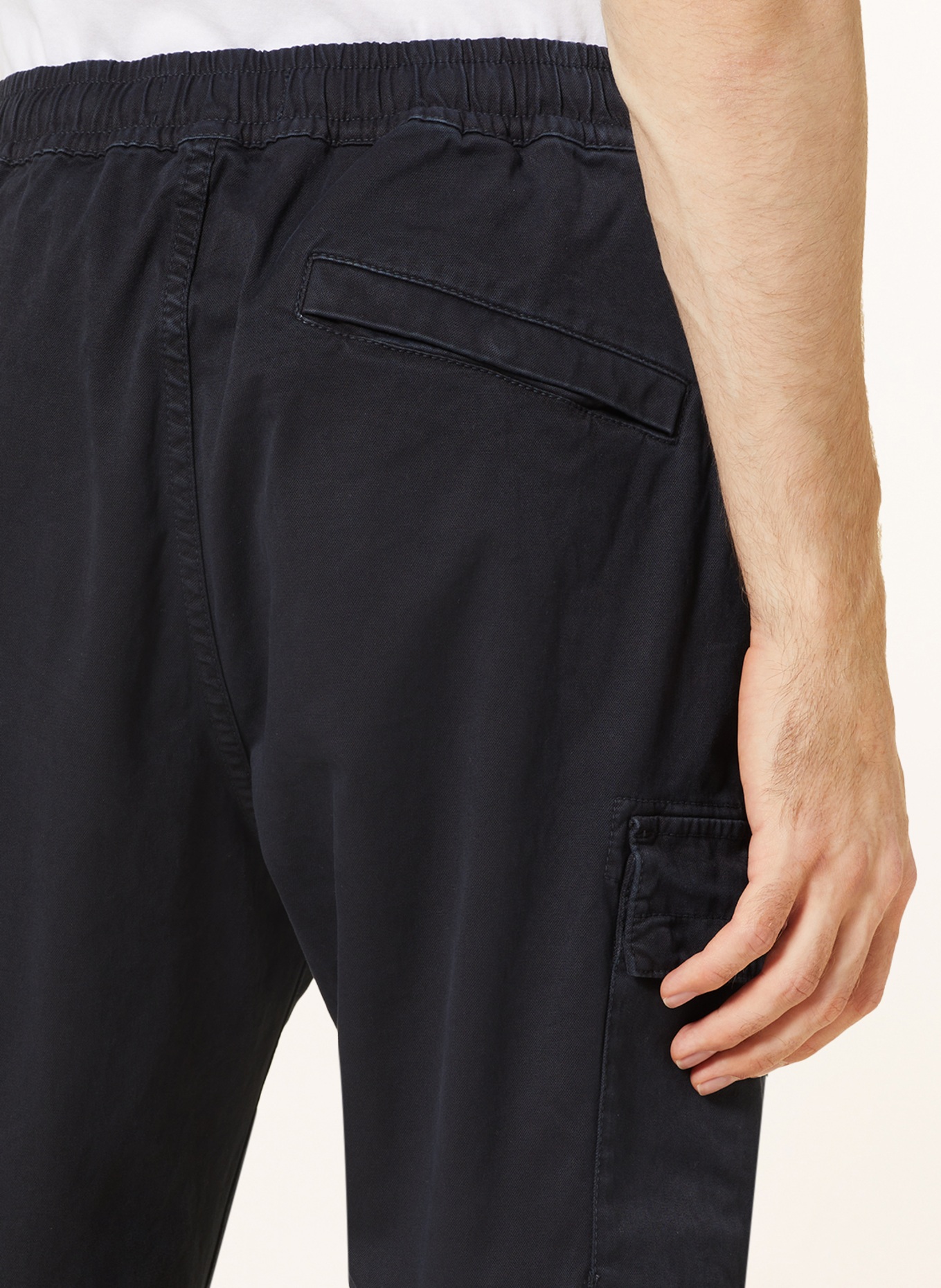 STONE ISLAND Cargohose Regular Fit: DUNKELBLAU