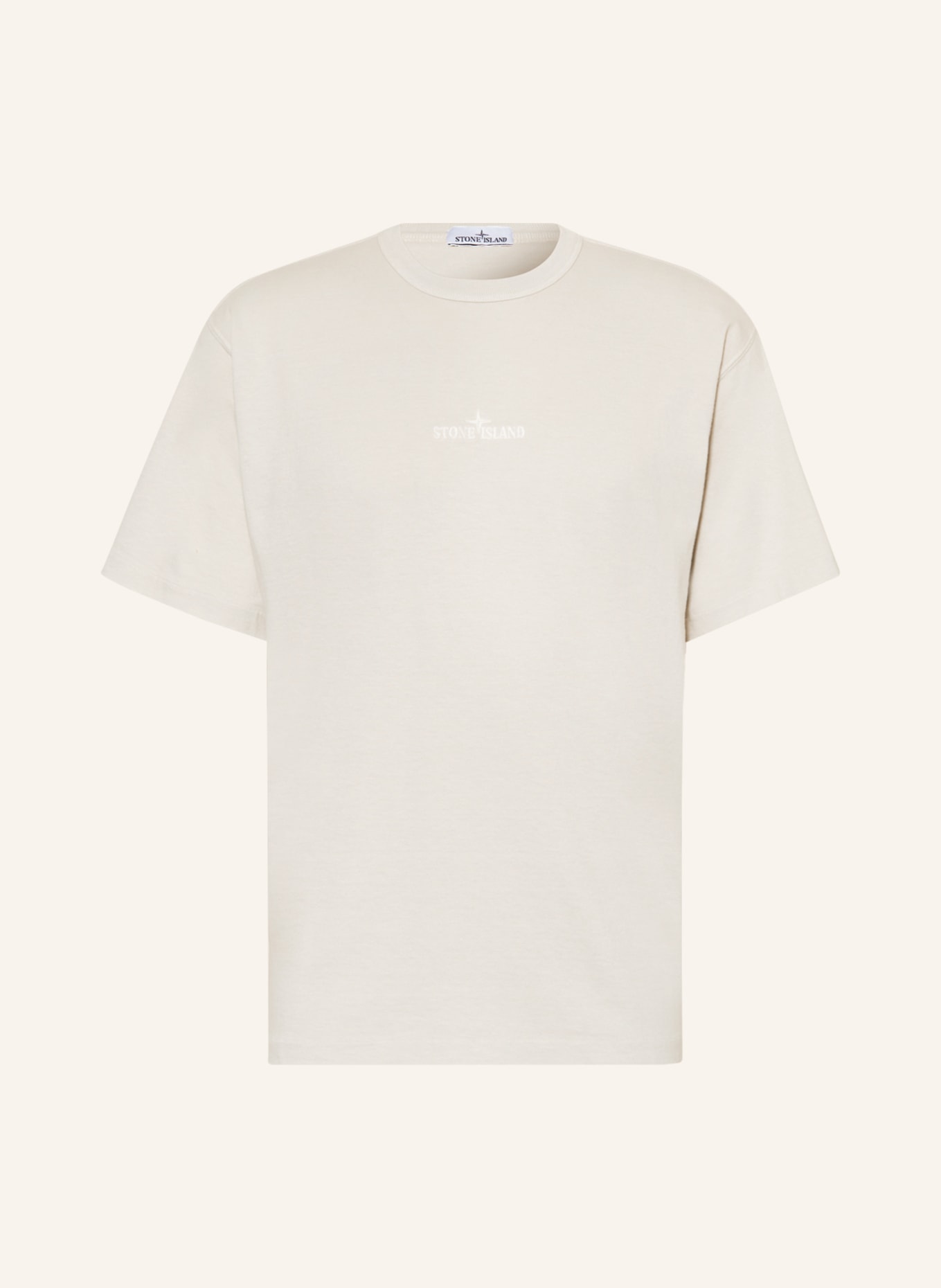STONE ISLAND T-shirt, Color: LIGHT BROWN (Image 1)
