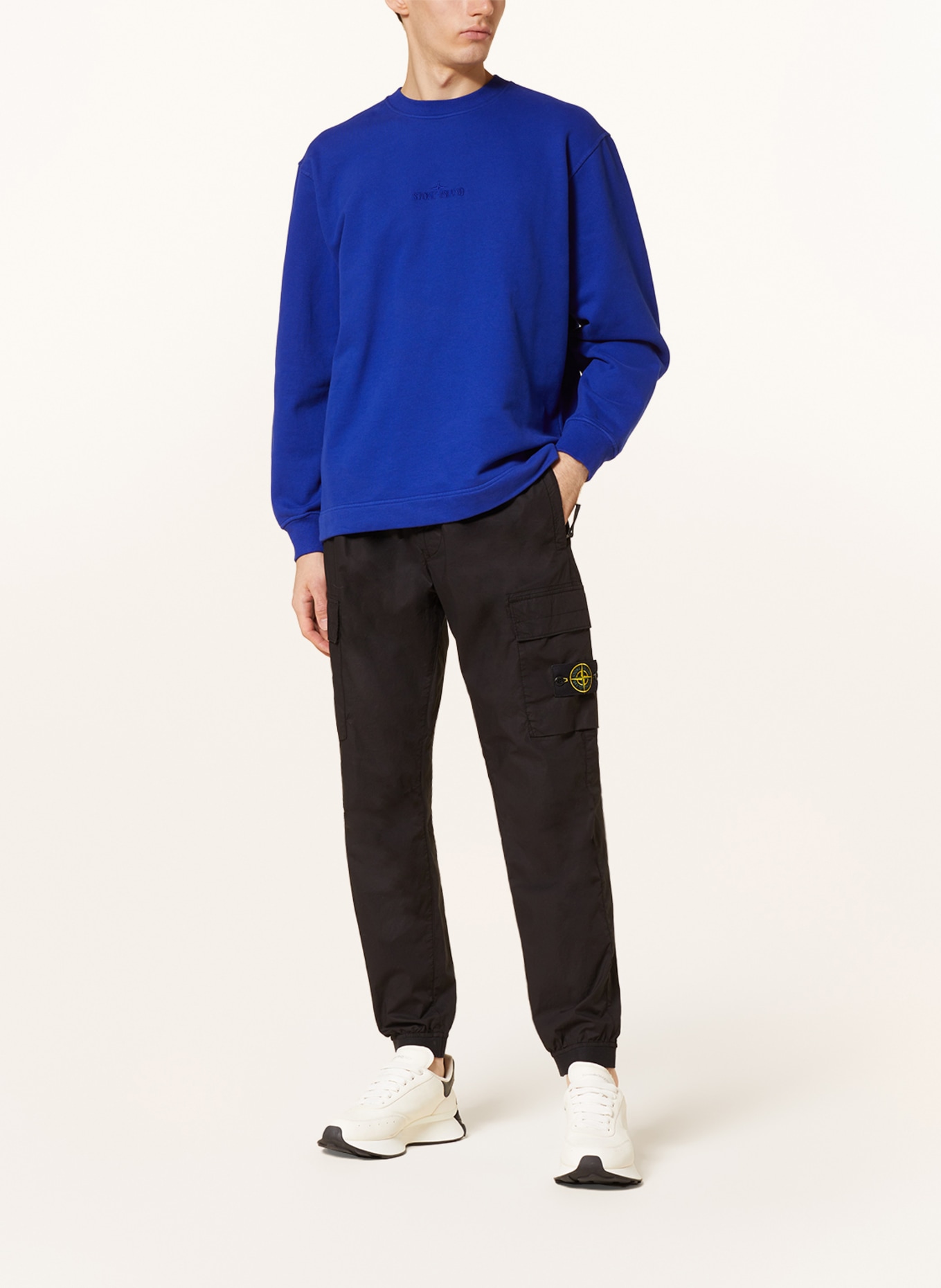 STONE ISLAND Bluza nierozpinana: NIEBIESKI