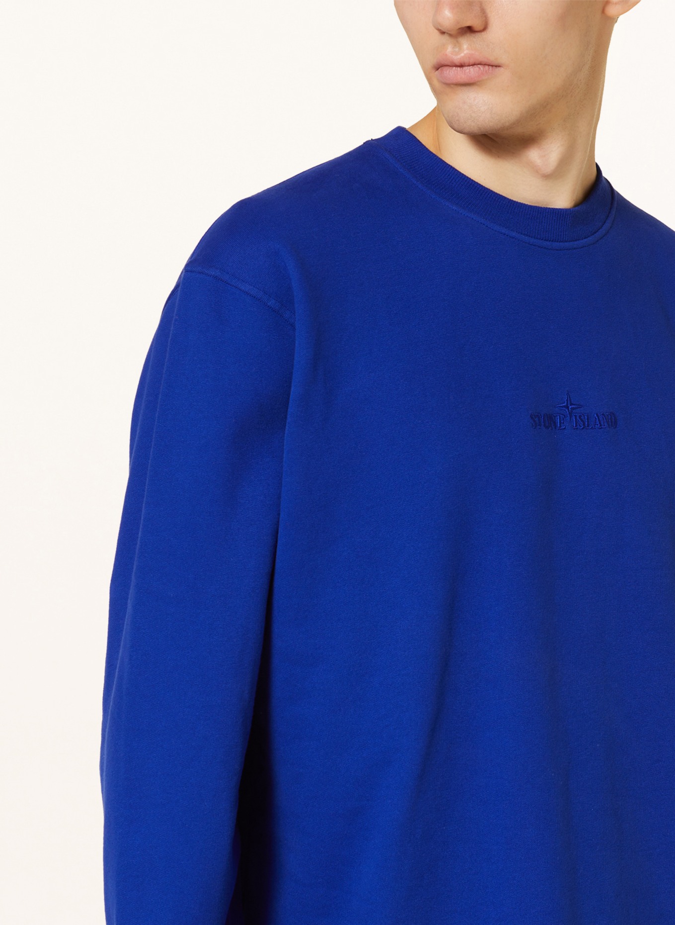 STONE ISLAND Bluza nierozpinana: NIEBIESKI