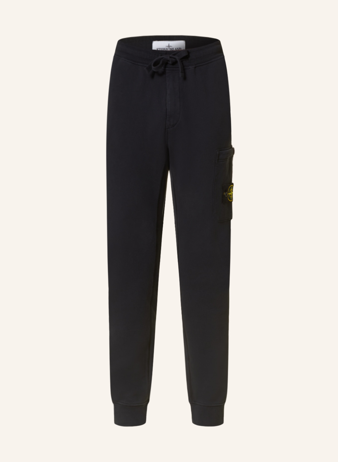 STONE ISLAND Pants in jogger style: DARK BLUE
