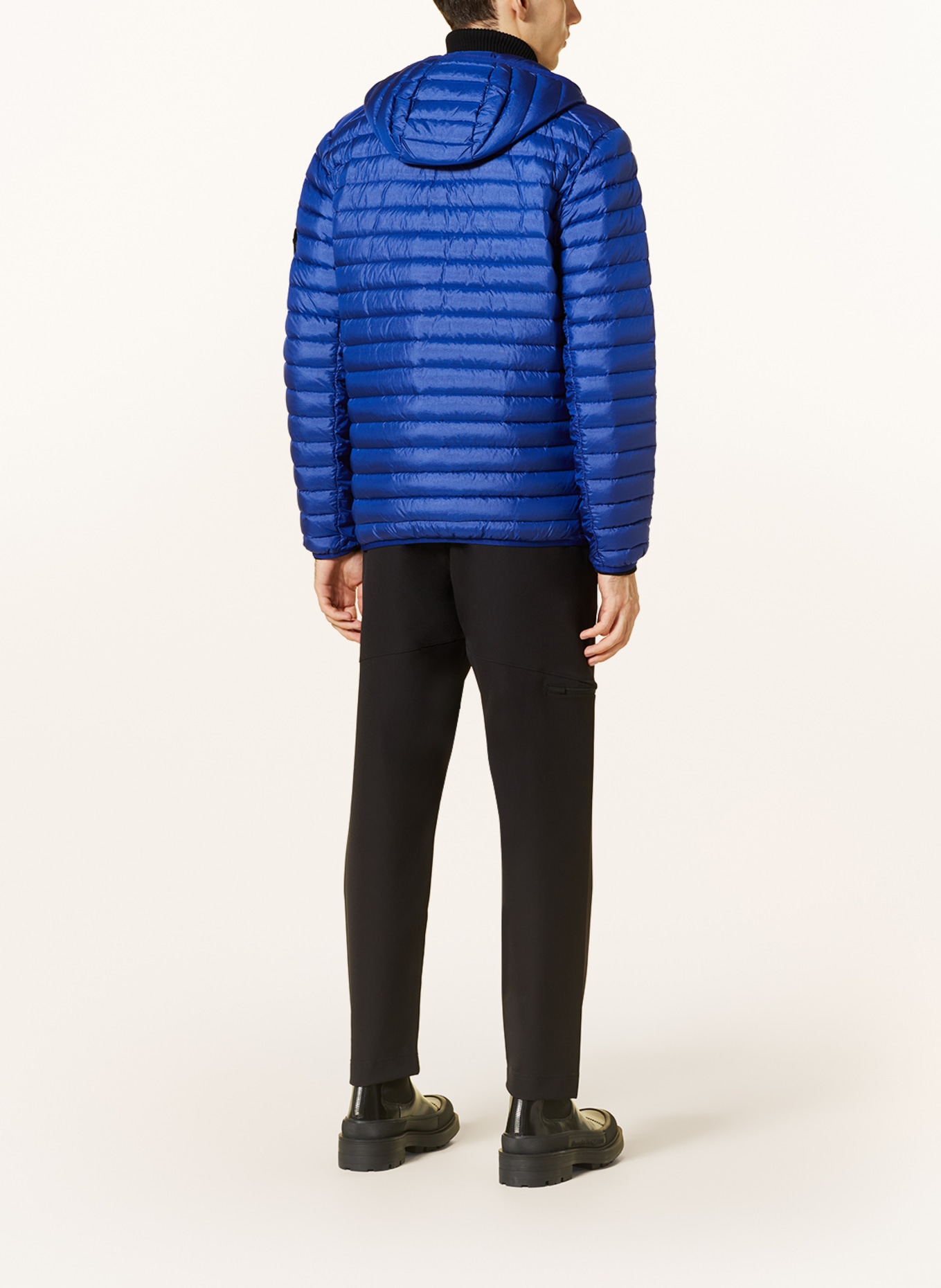 STONE ISLAND Lightweight down jacket, Color: BLUE (Image 3)