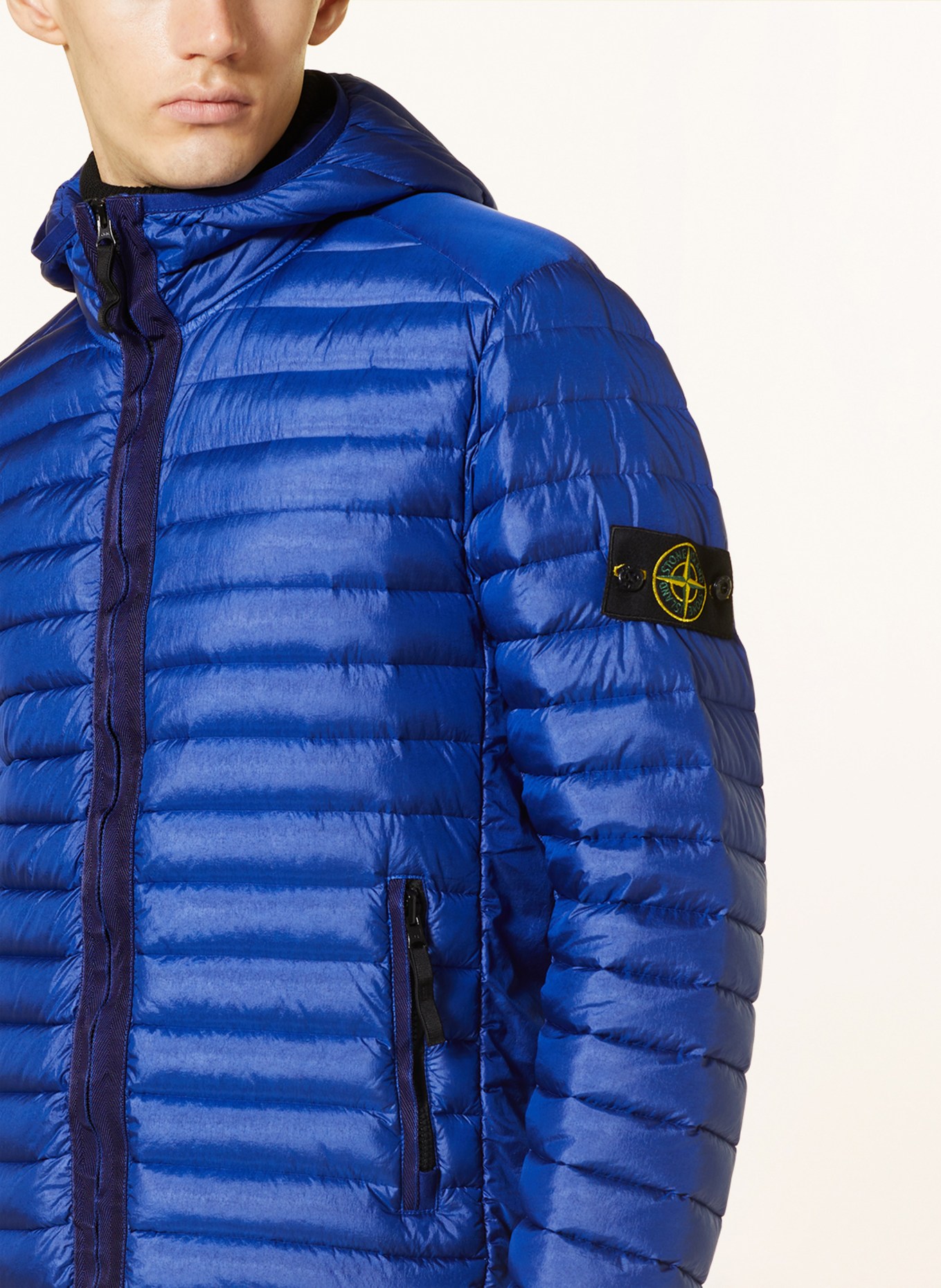 STONE ISLAND Lightweight down jacket, Color: BLUE (Image 5)