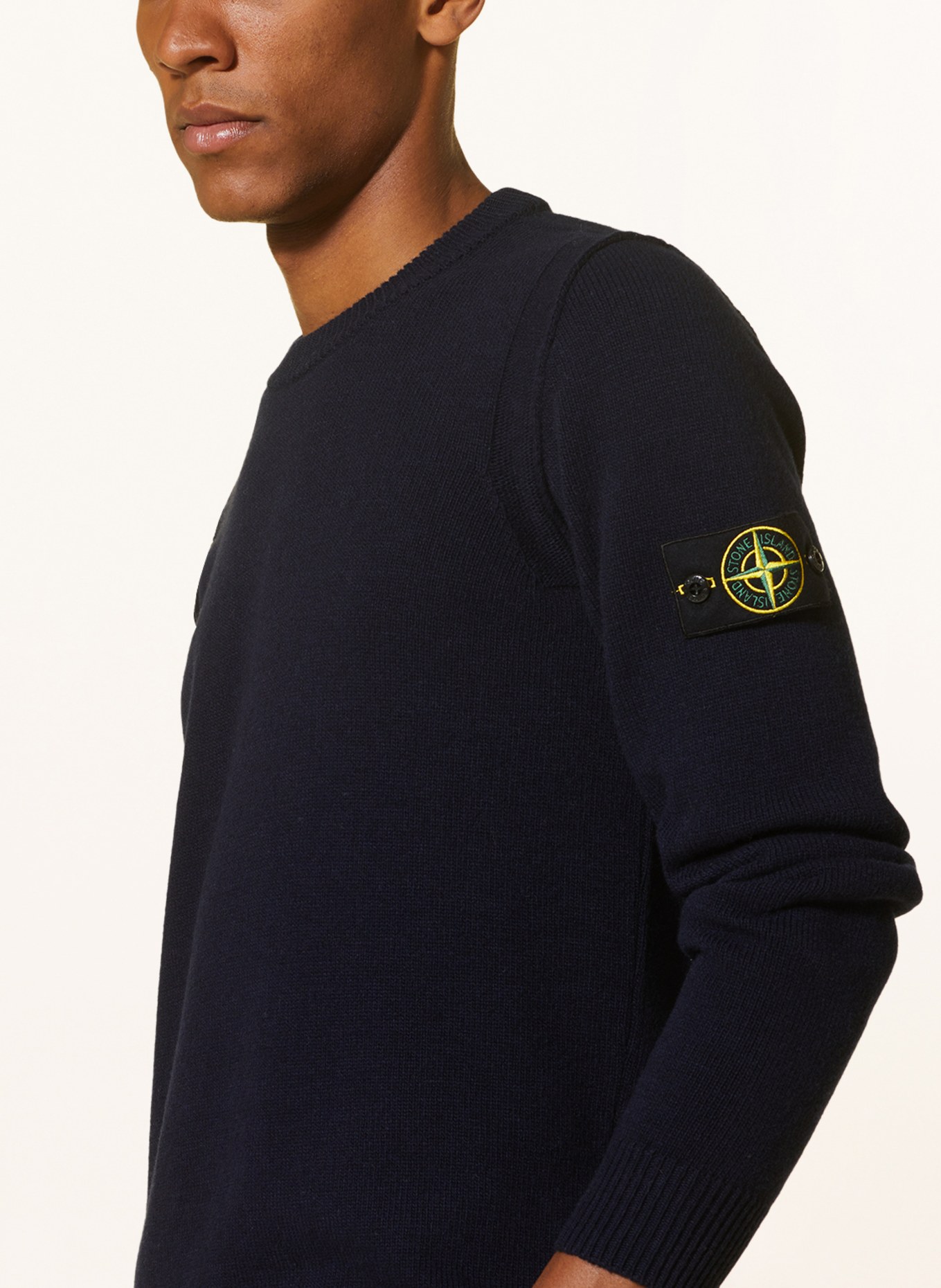 STONE ISLAND Pullover, Farbe: DUNKELBLAU (Bild 4)