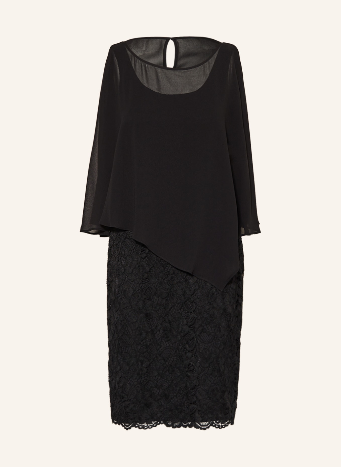 Vera Mont Cocktail dress made of lace, Color: BLACK (Image 1)