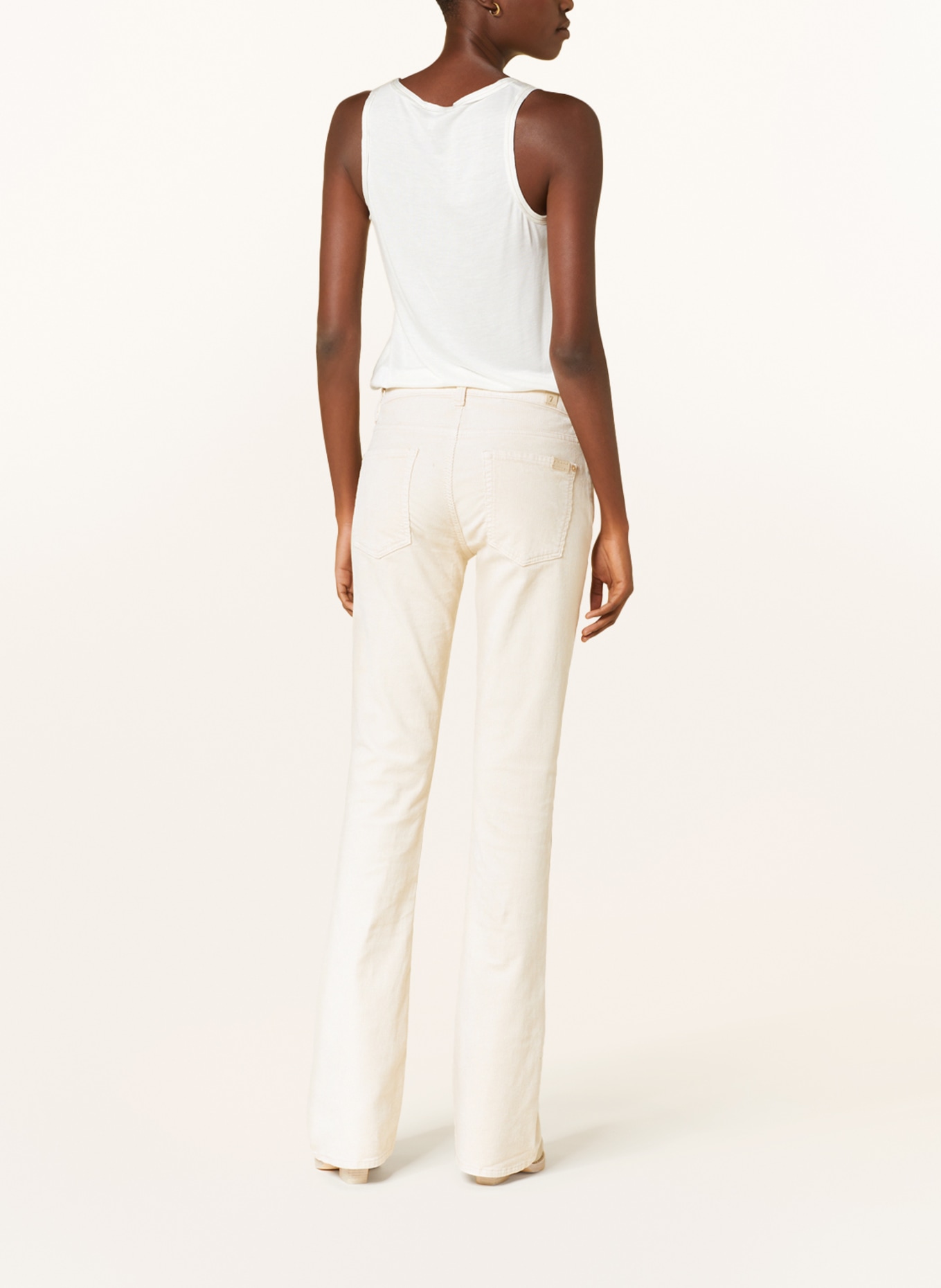 7 for all mankind Corduroy trousers CORDUROY, Color: TA WHITE (Image 3)