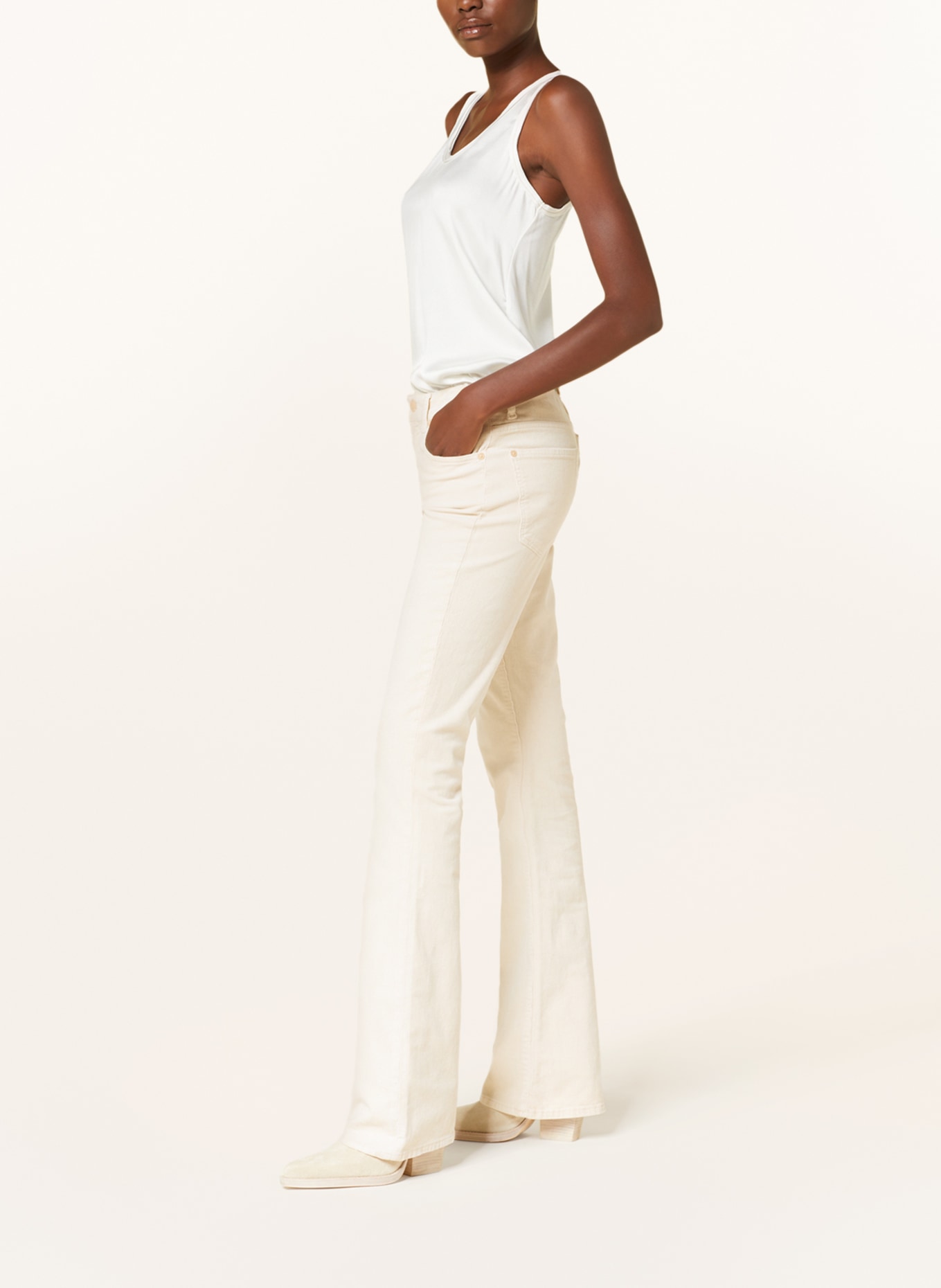7 for all mankind Corduroy trousers CORDUROY, Color: TA WHITE (Image 4)