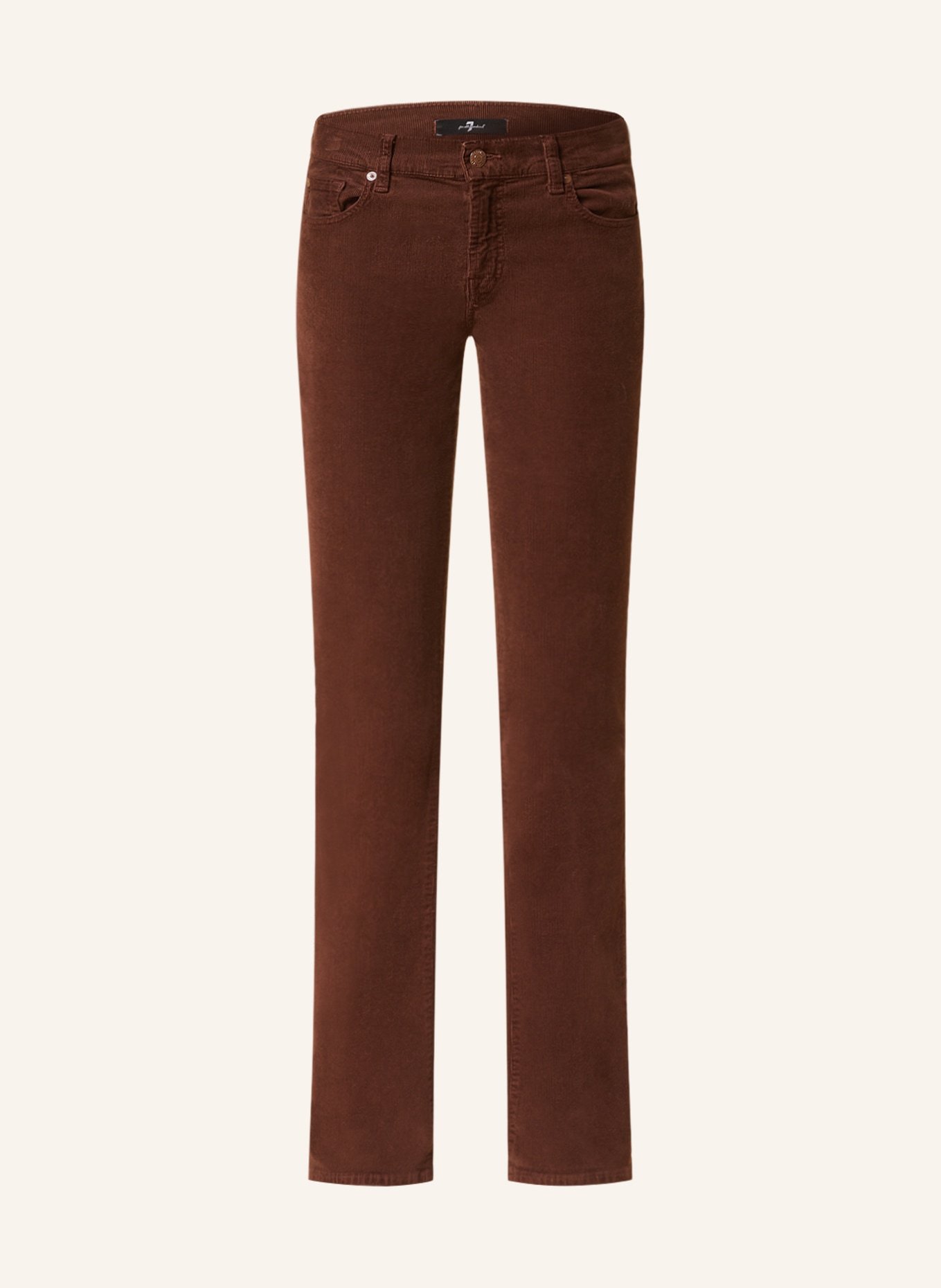 7 for all mankind Corduroy trousers, Color: BROWN (Image 1)