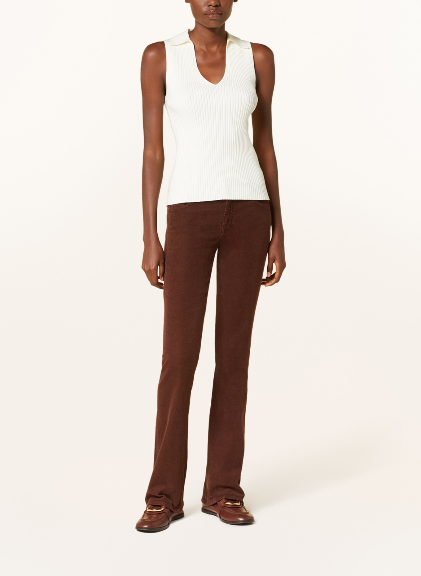 7 for all mankind Corduroy trousers, Color: BROWN (Image 2)