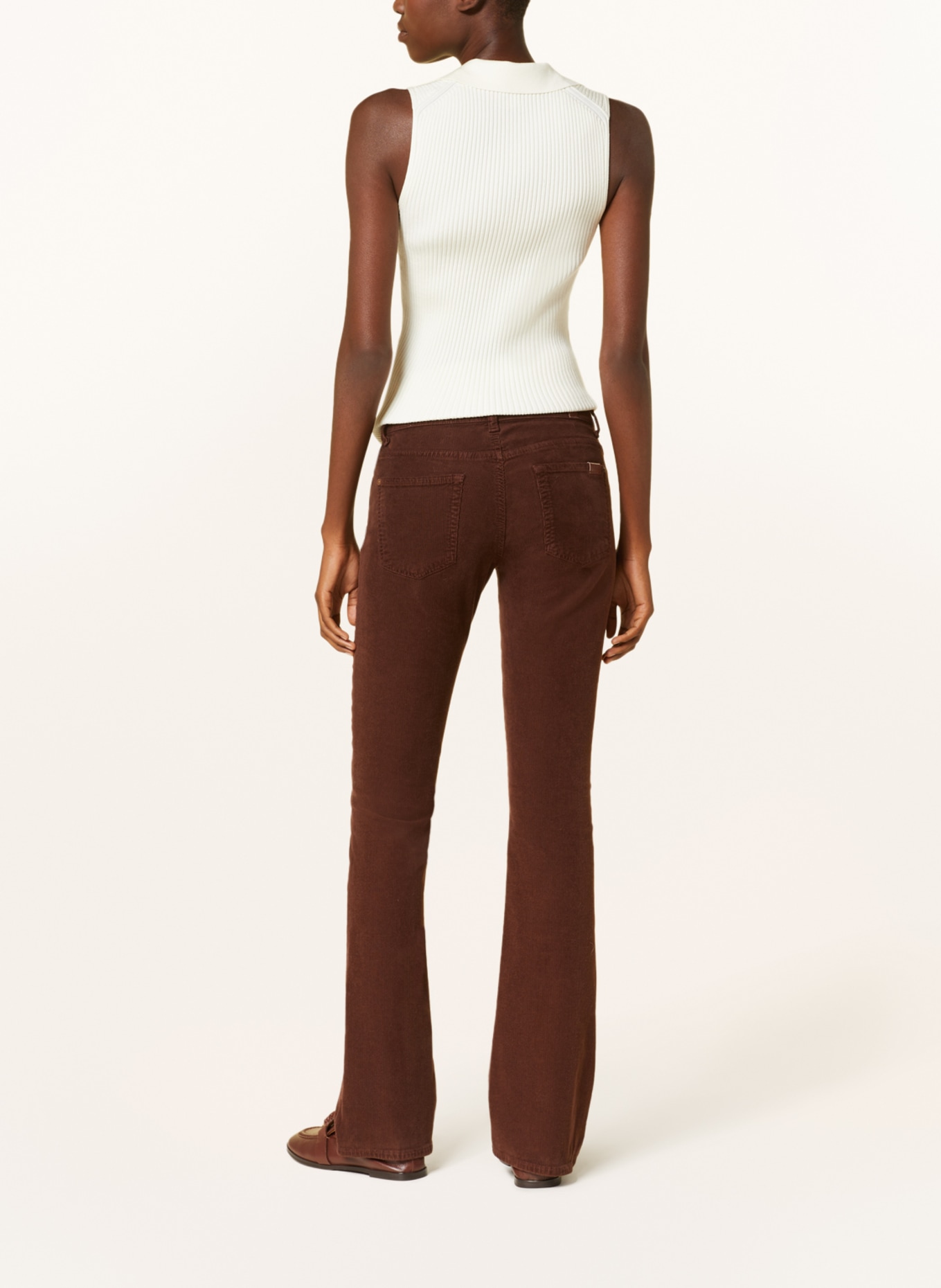 7 for all mankind Corduroy trousers, Color: BROWN (Image 3)