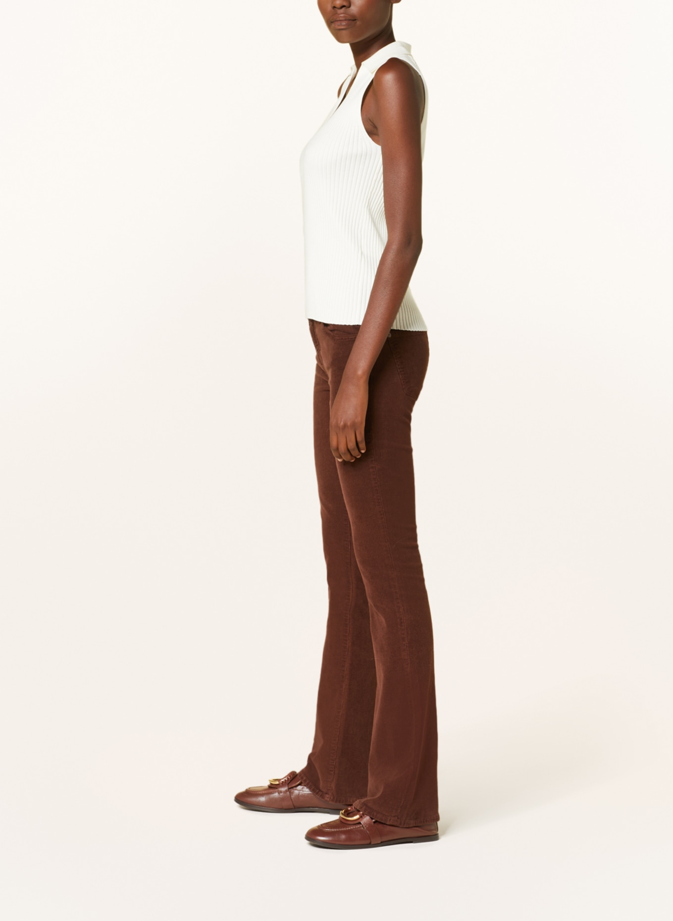 7 for all mankind Corduroy trousers, Color: BROWN (Image 4)
