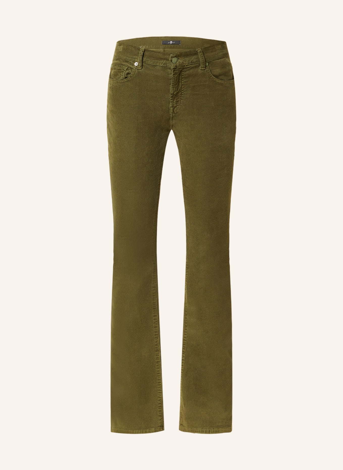 7 for all mankind Corduroy trousers CORDUROY, Color: WS GREEN (Image 1)