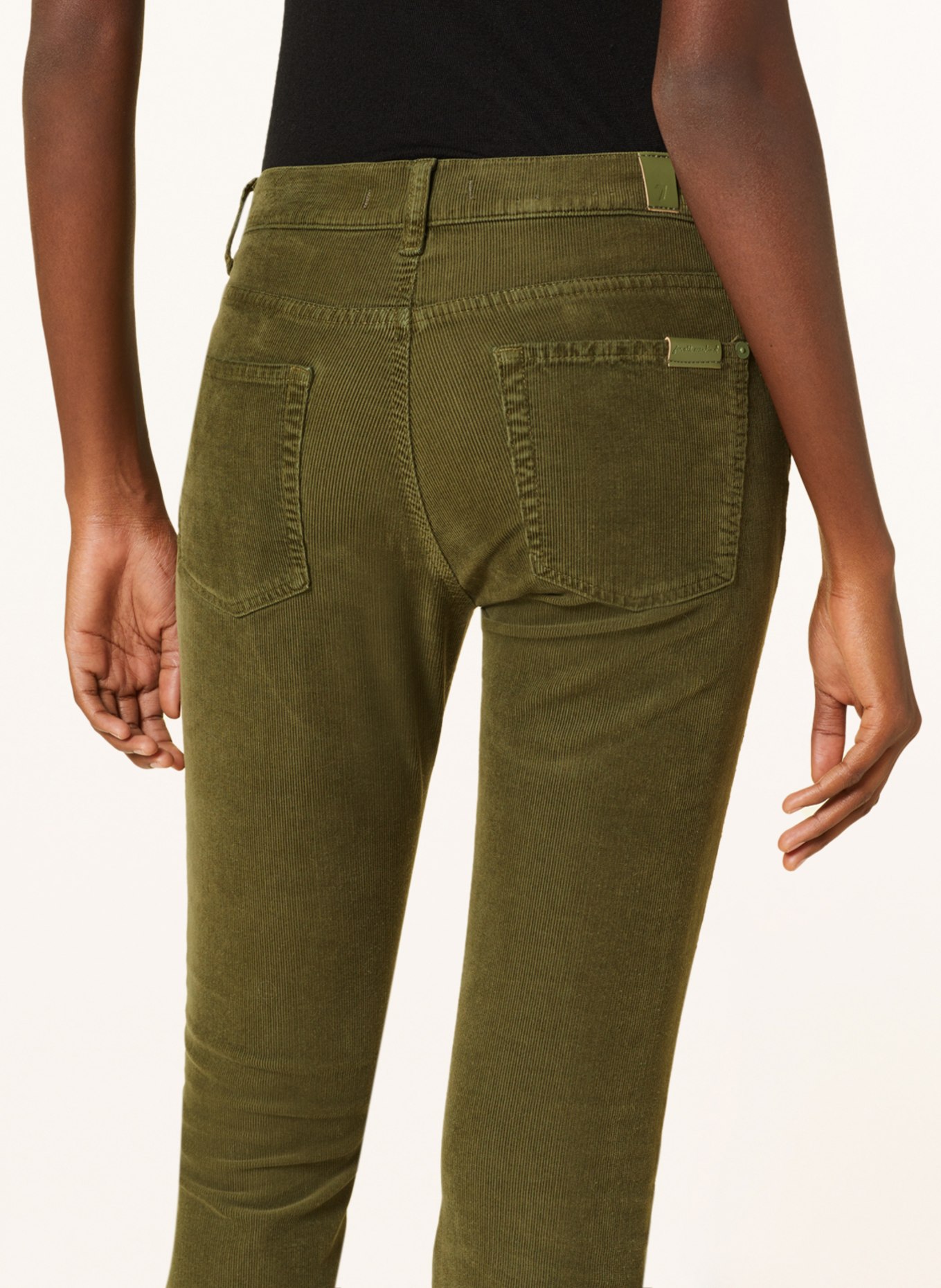 7 for all mankind Corduroy trousers CORDUROY, Color: WS GREEN (Image 5)