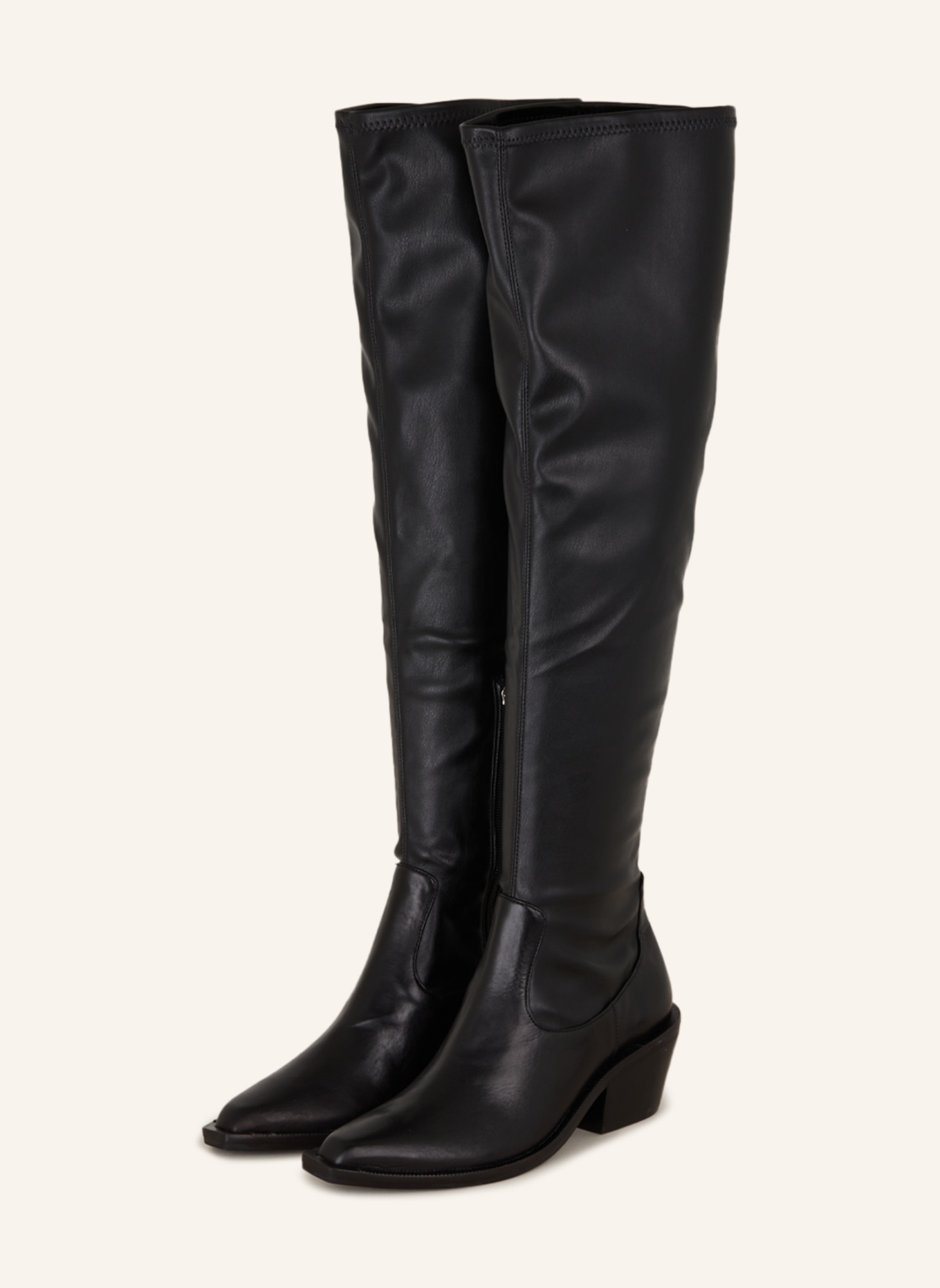 CARRANO Over the knee boots, Color: BLACK (Image 1)