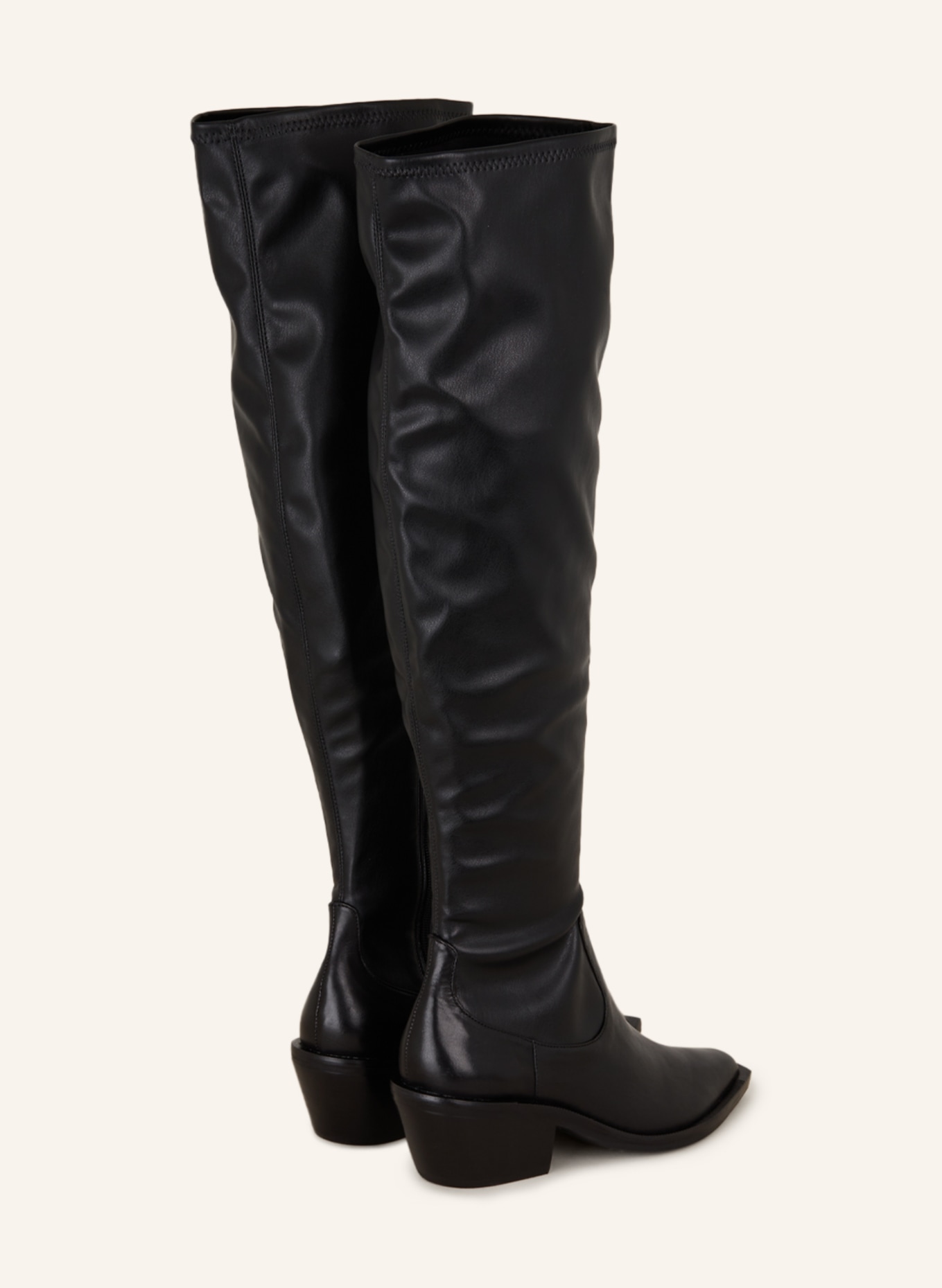 CARRANO Over the knee boots, Color: BLACK (Image 2)