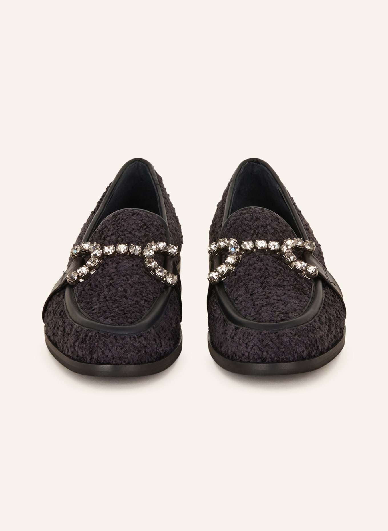 FESTA Loafers JOYS with decorative gems, Color: BLACK (Image 3)