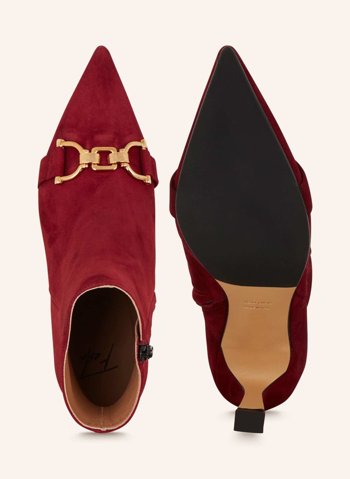 FESTA Ankle boots, Color: DARK RED (Image 6)