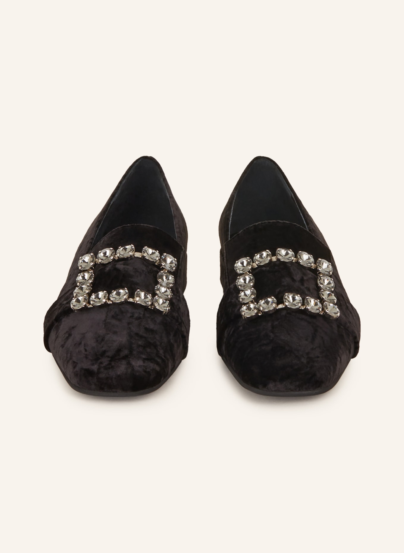 FESTA Loafers FELISA with decorative gems, Color: BLACK (Image 3)