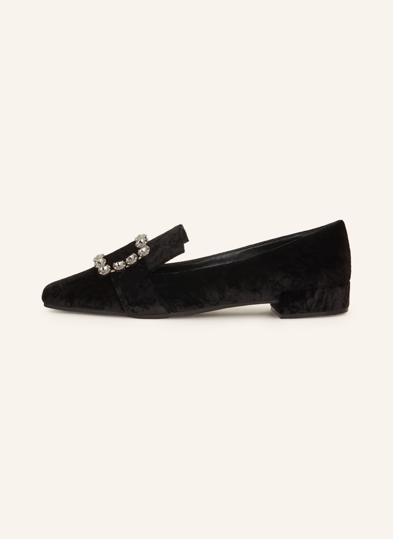 FESTA Loafers FELISA with decorative gems, Color: BLACK (Image 4)