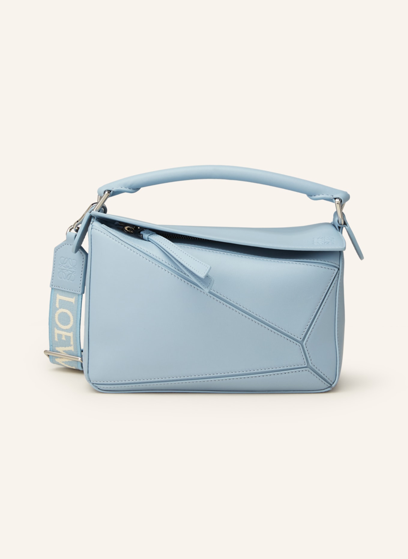 LOEWE Handbag PUZZLE SMALL, Color: LIGHT BLUE (Image 1)