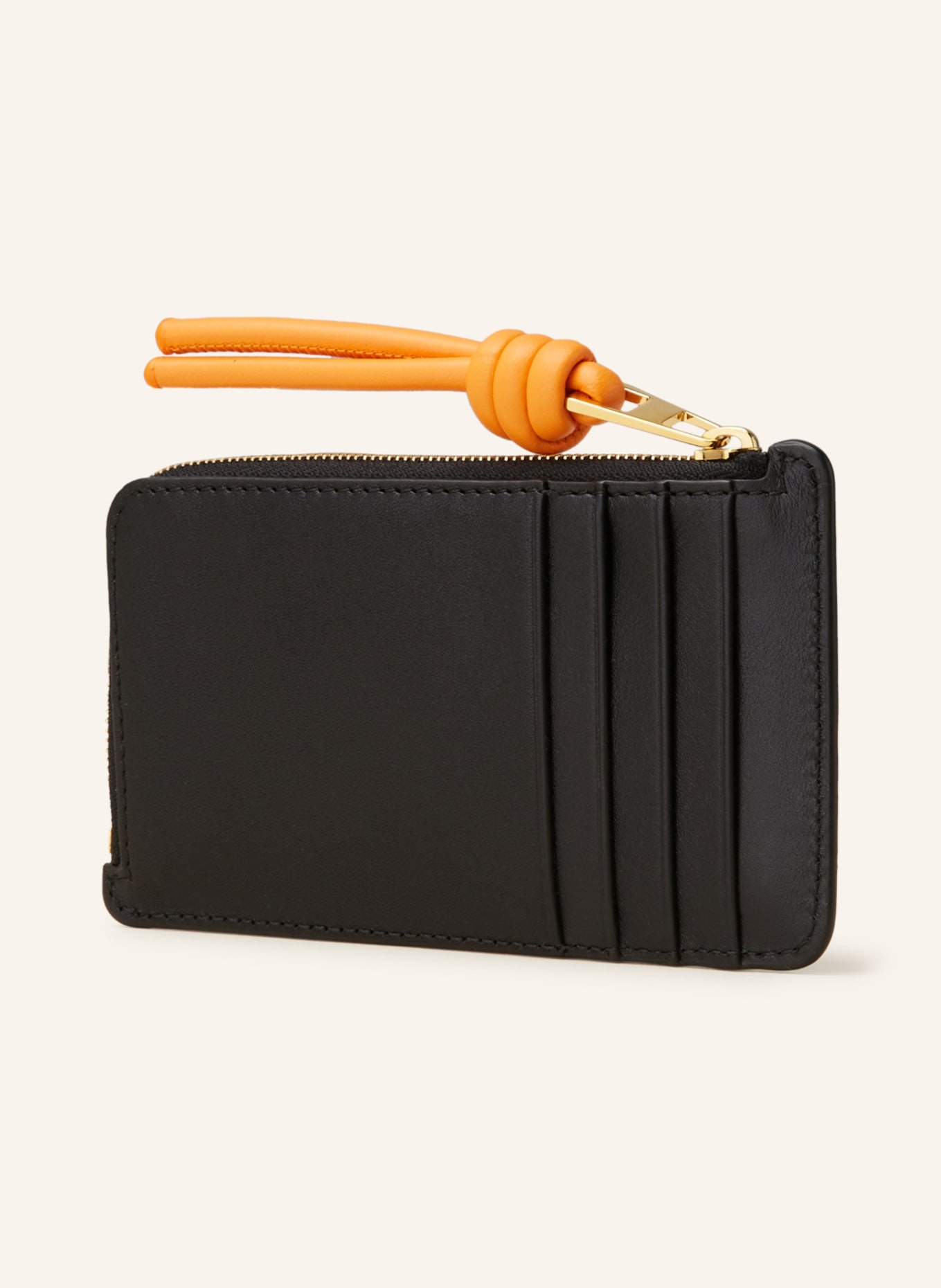 LOEWE Card case with coin compartment, Color: BLACK (Image 2)