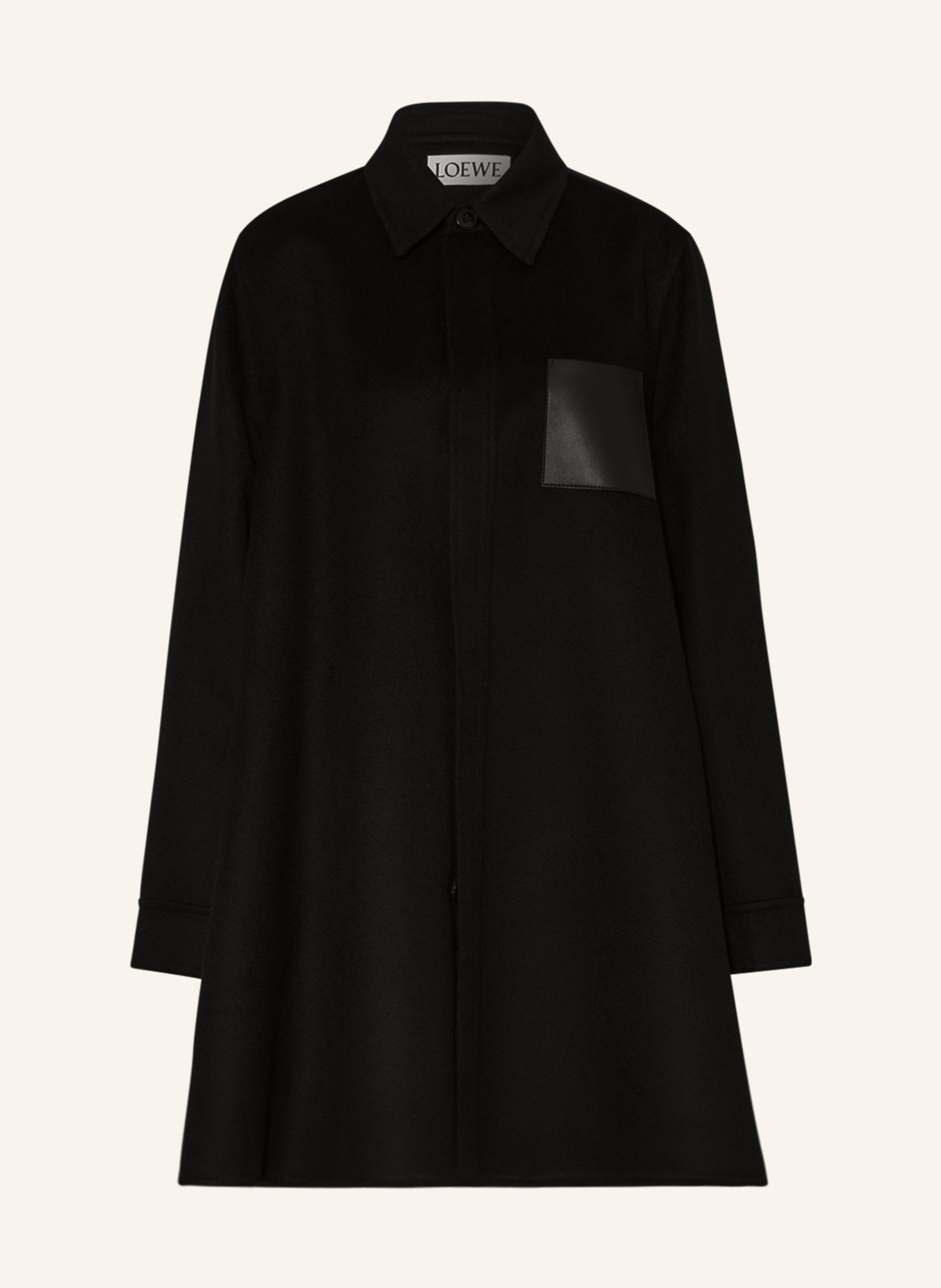 LOEWE Wool coat, Color: BLACK (Image 1)