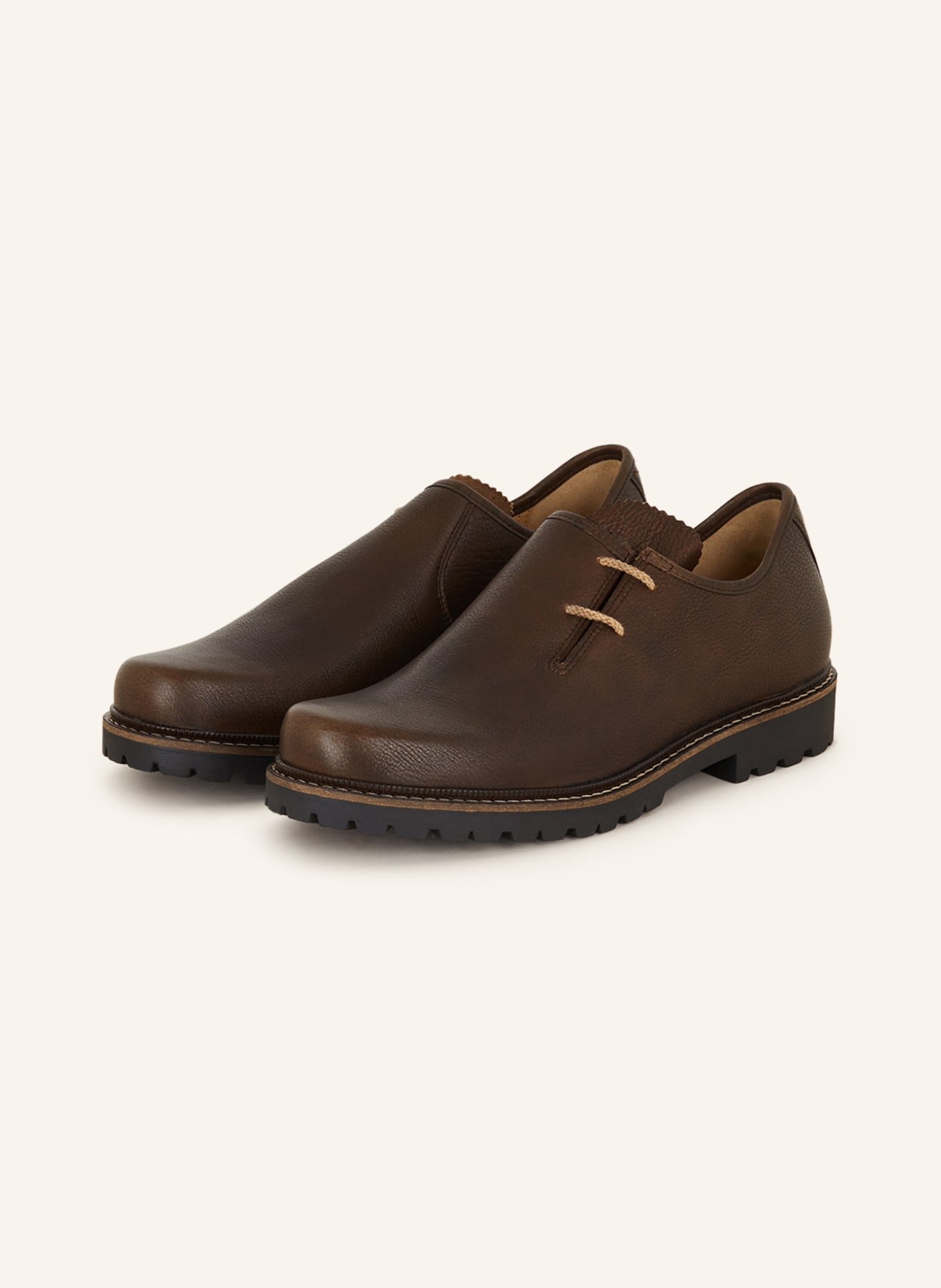 dirndl+bua Haferl shoes, Color: DARK BROWN (Image 1)