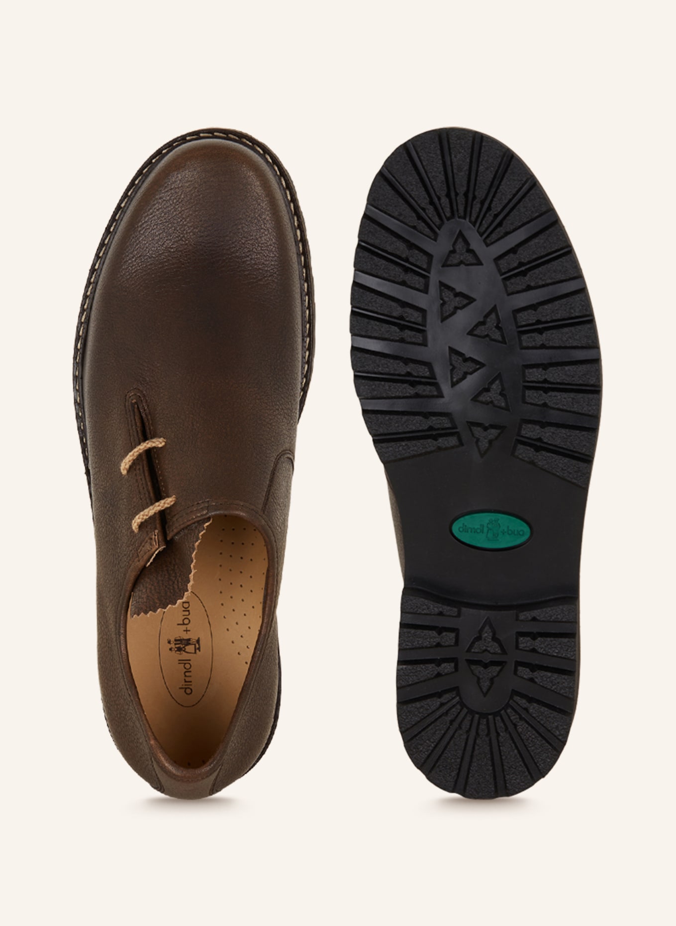 dirndl+bua Haferl shoes, Color: DARK BROWN (Image 5)